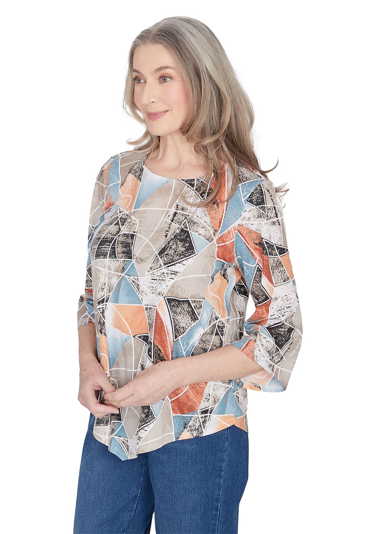 Womens Classics Stained Glass Top