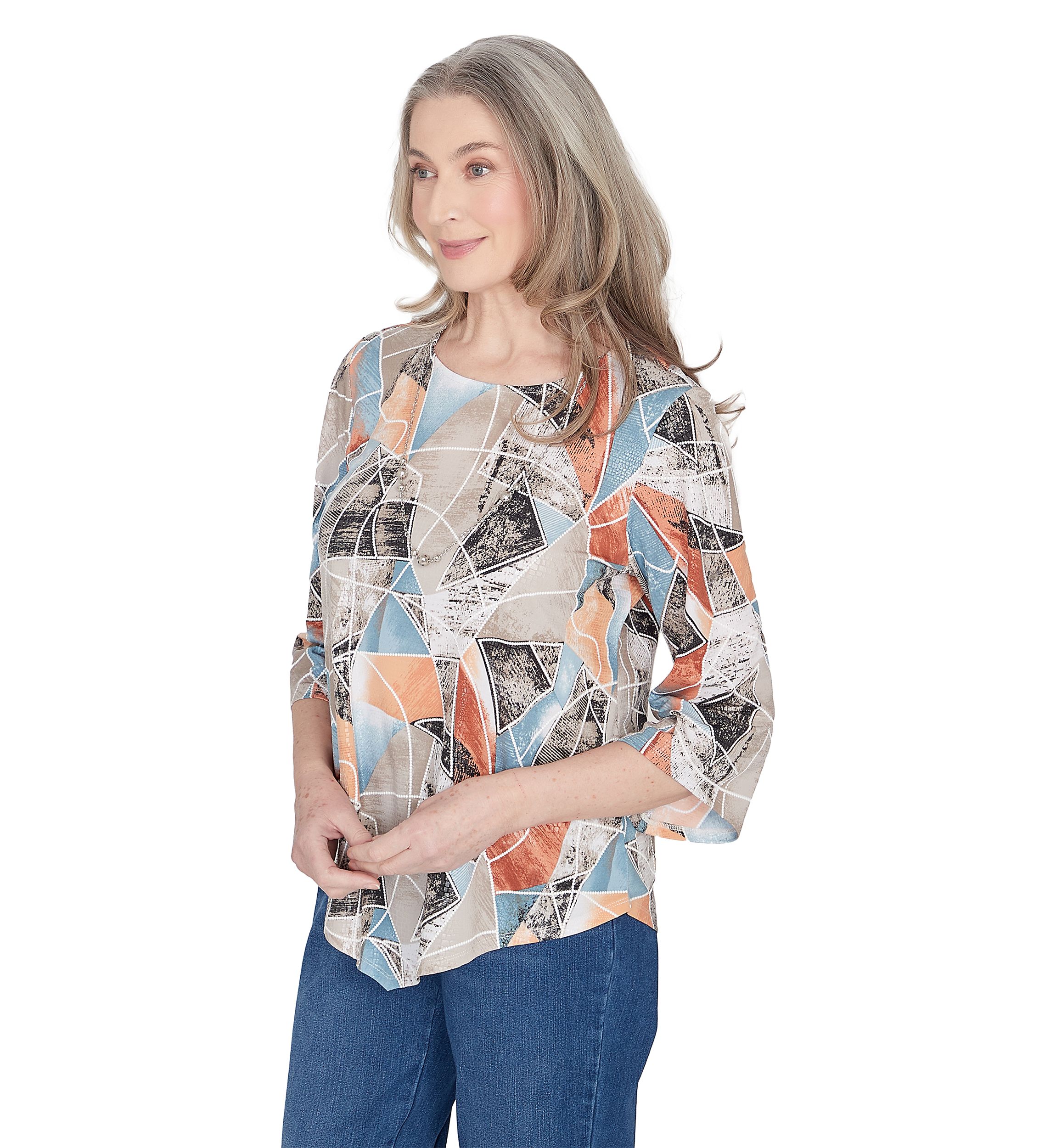 Womens Classics Stained Glass Top