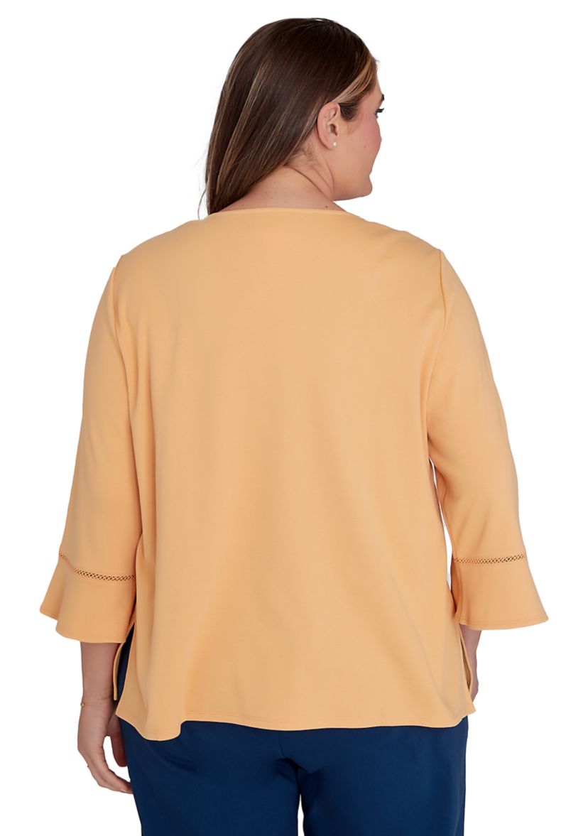 Plus Size Classics Mr. and Mrs. Scarecrow Top