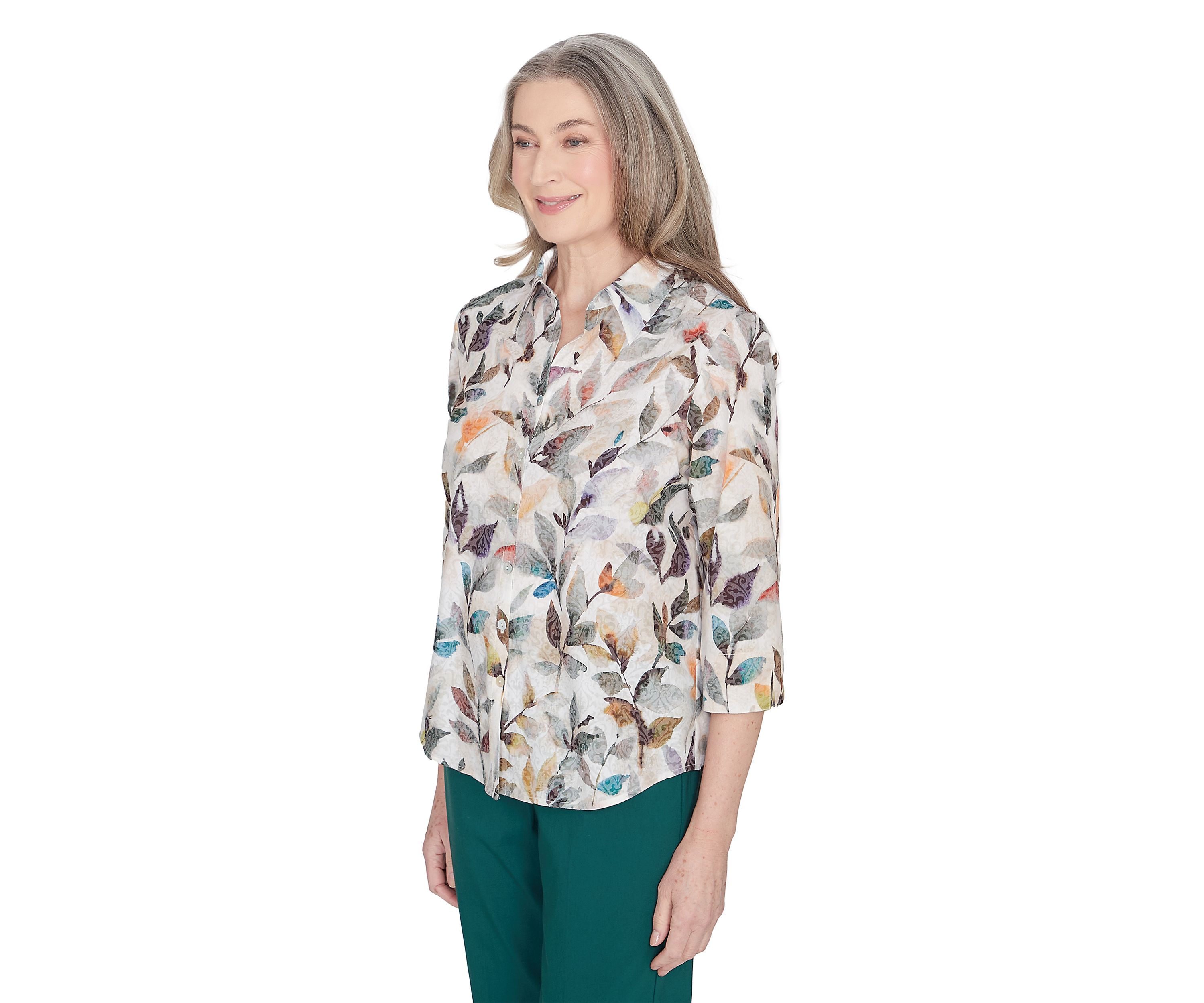 Petite Classics Leaf Shirt 