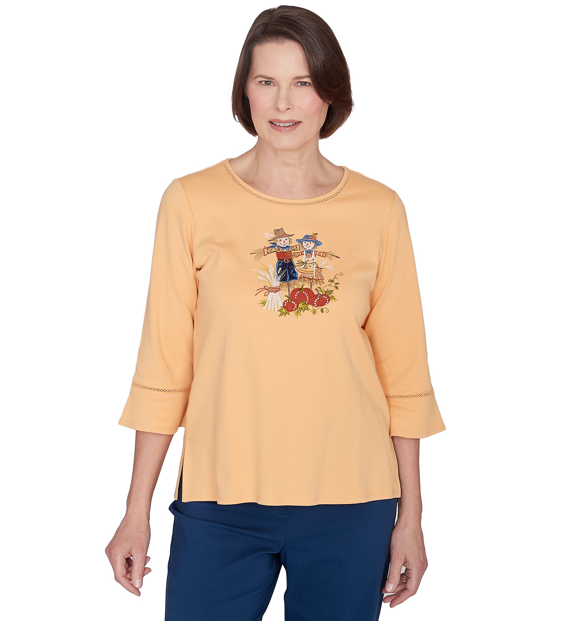Petite Classics Mr. & Mrs. Scarecrow Top