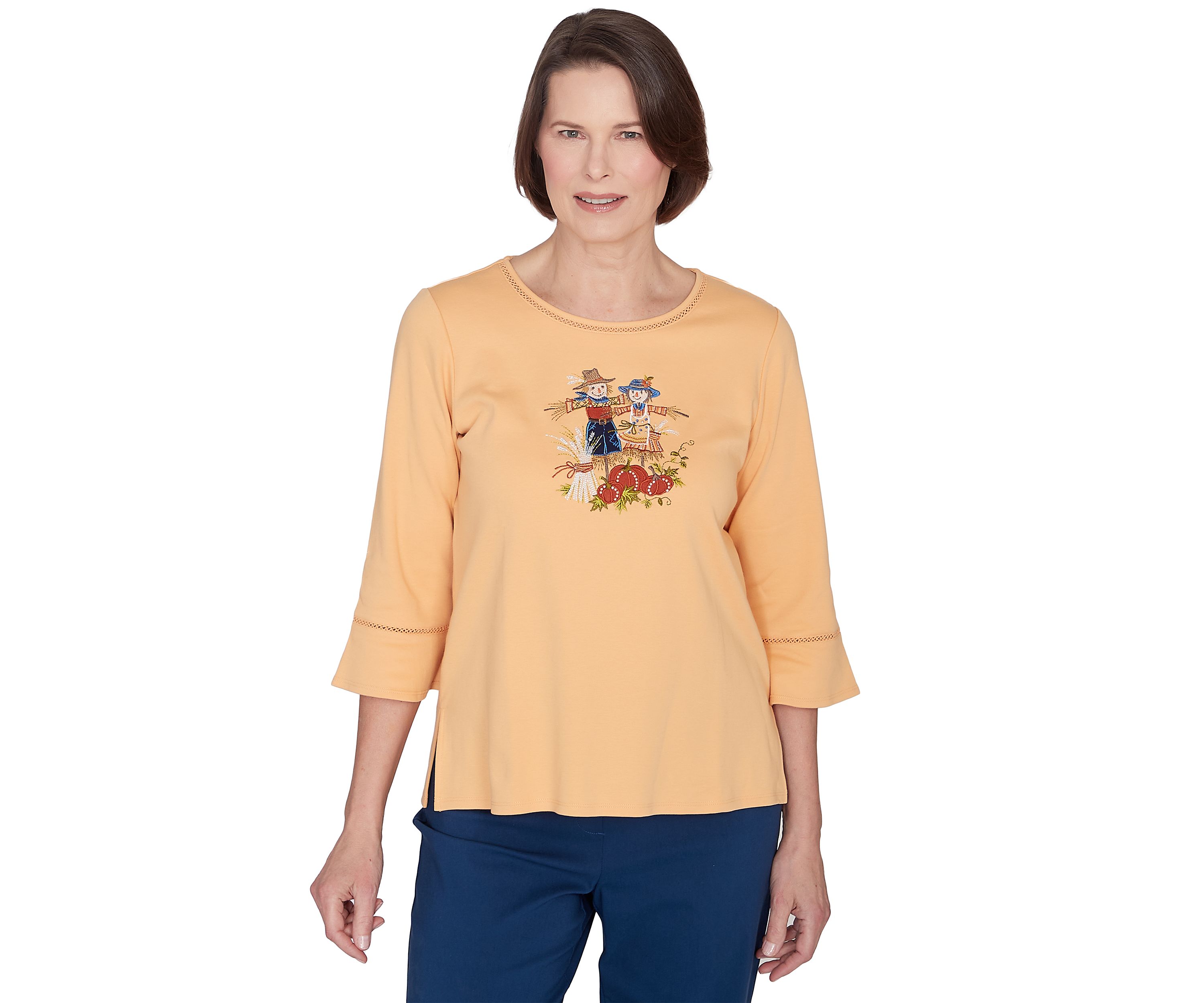 Petite Classics Mr. & Mrs. Scarecrow Top