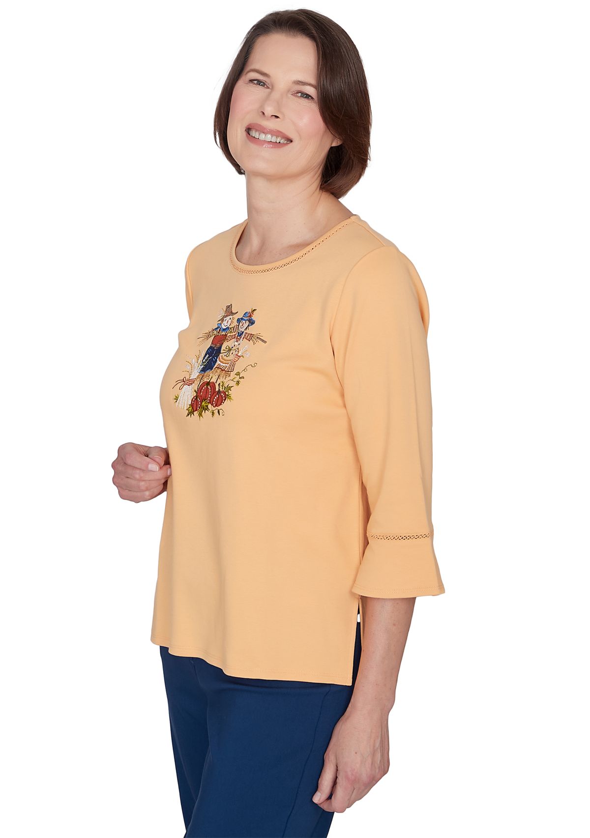 Petite Classics Mr. & Mrs. Scarecrow Top