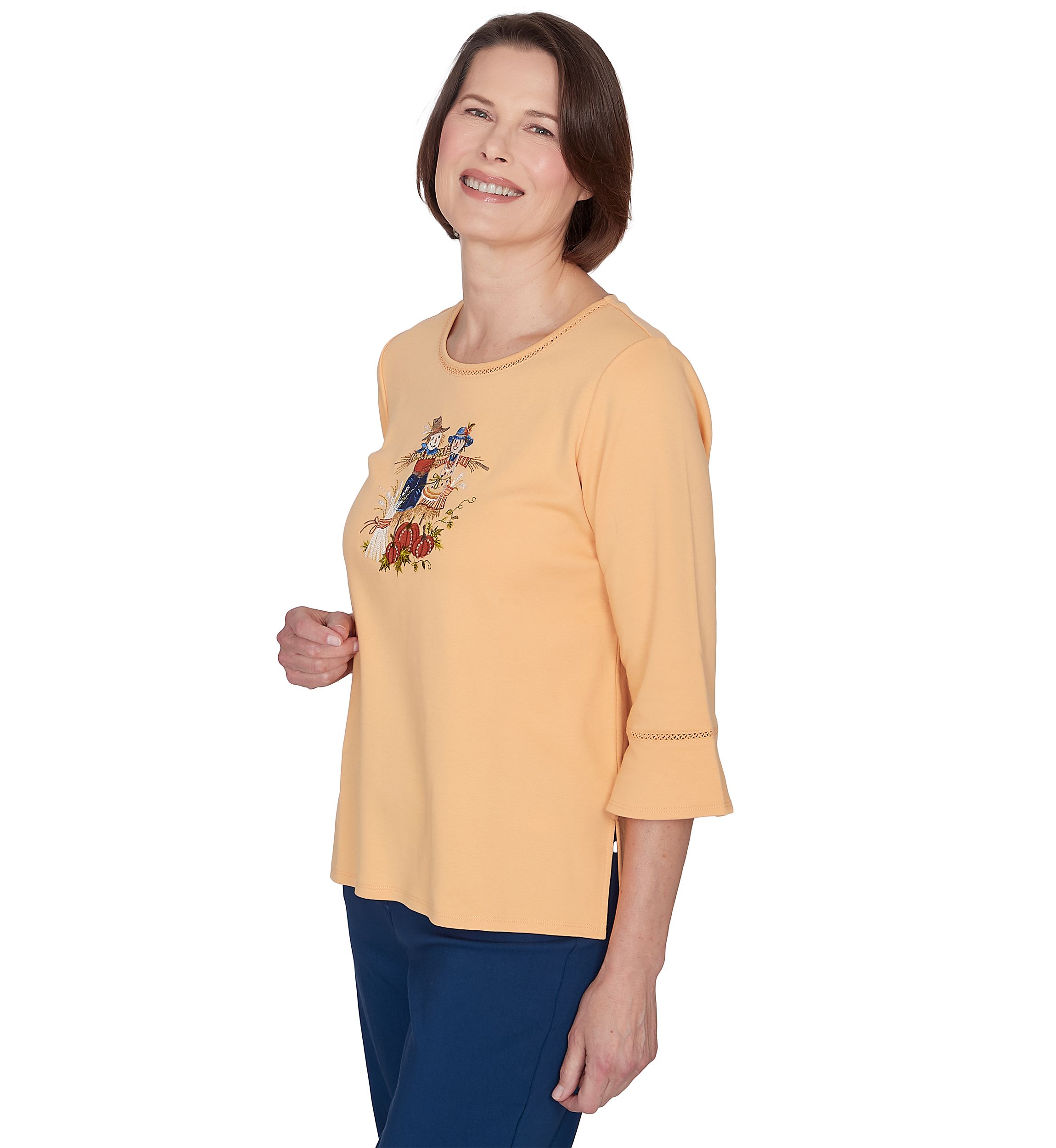 Petite Classics Mr. & Mrs. Scarecrow Top