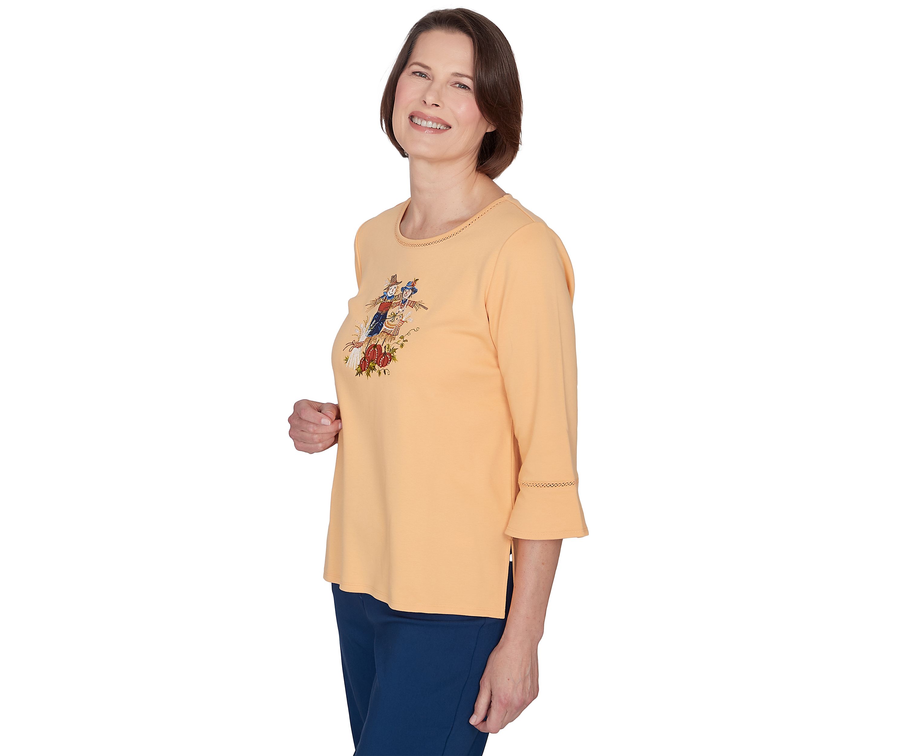 Petite Classics Mr. & Mrs. Scarecrow Top