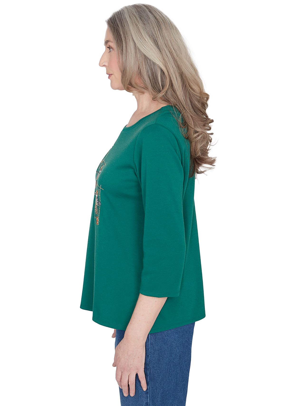 Petite Classics Birds with Hats Top