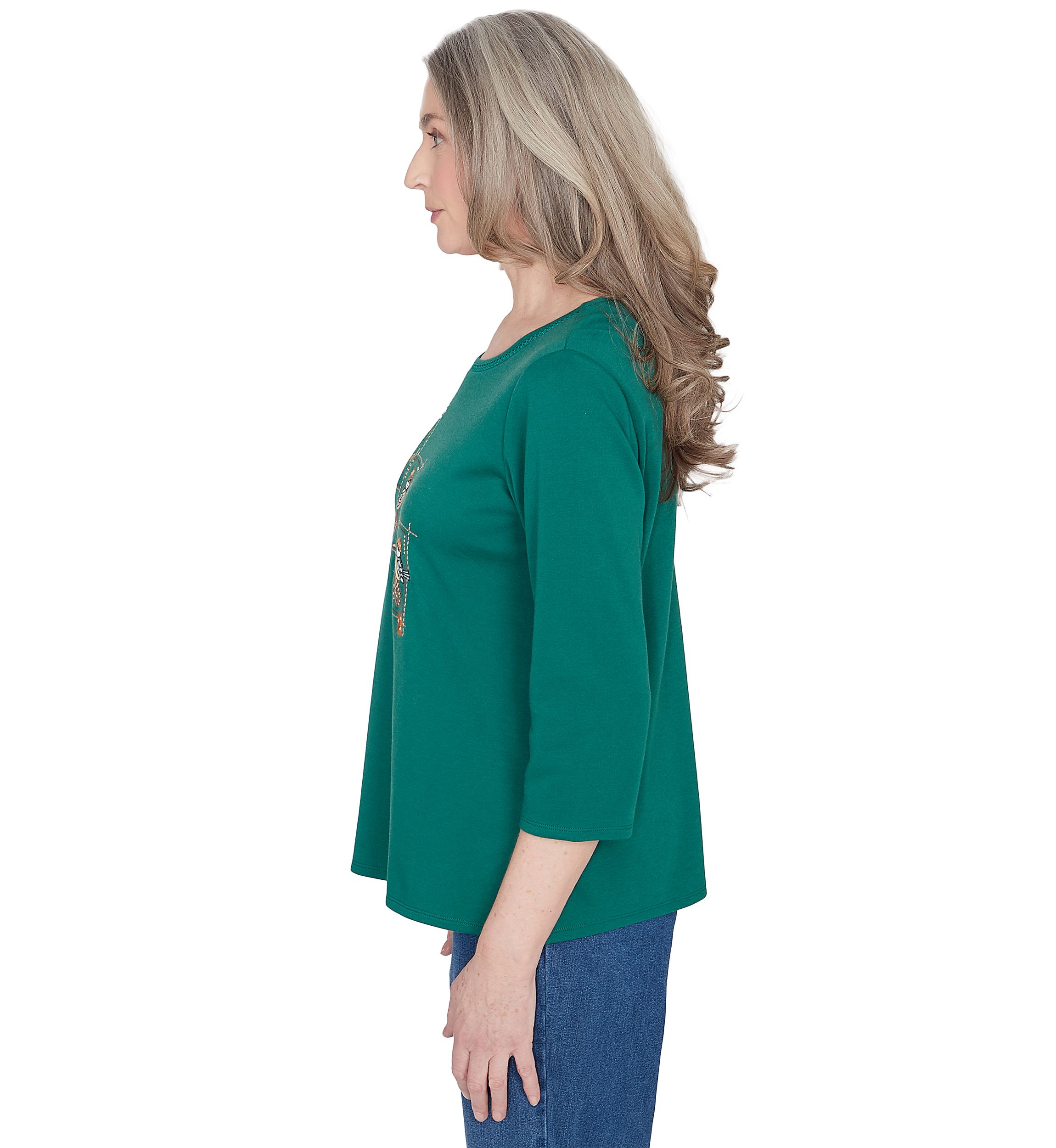 Petite Classics Birds with Hats Top