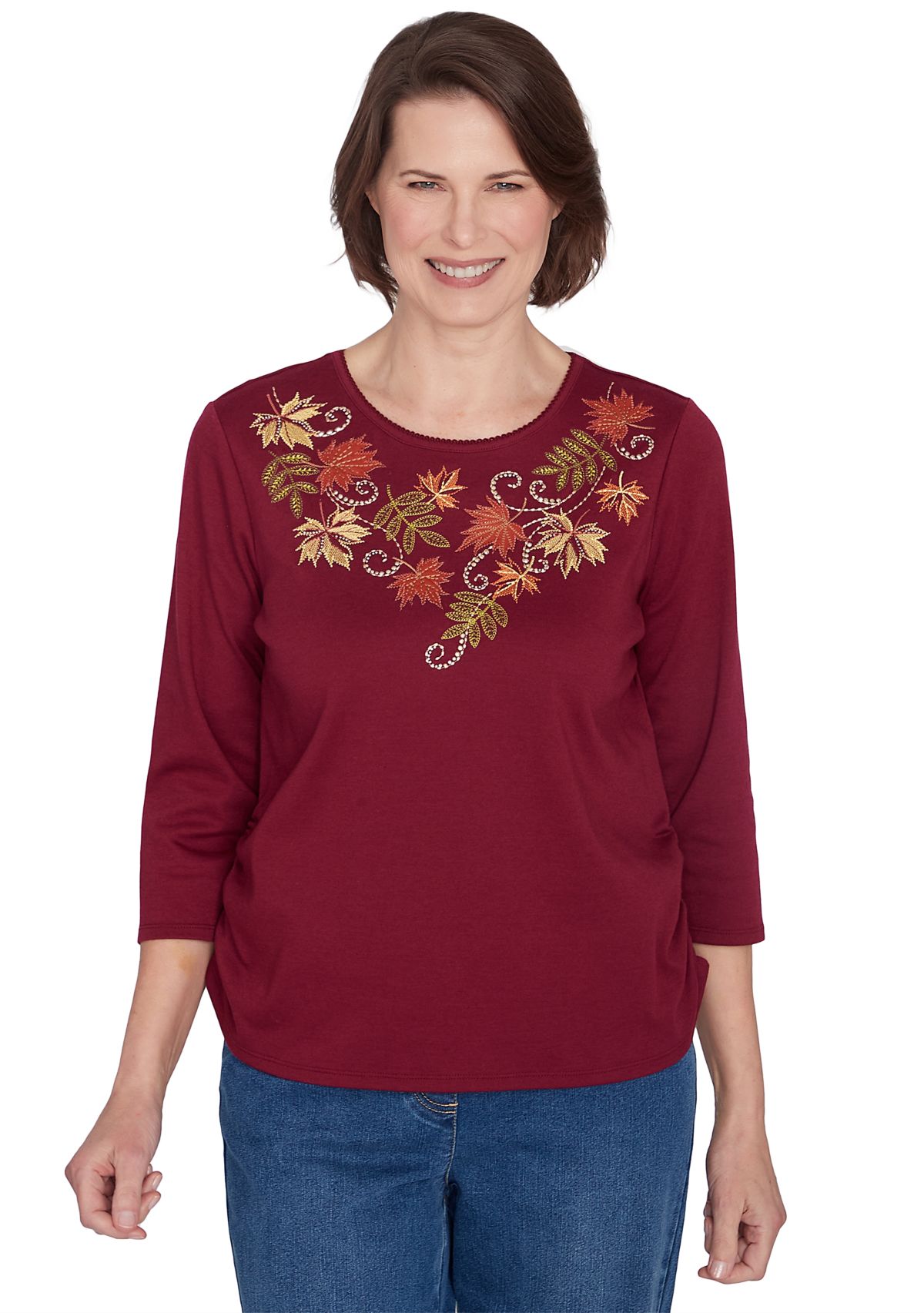 Petite Classics Falling Leaves Top