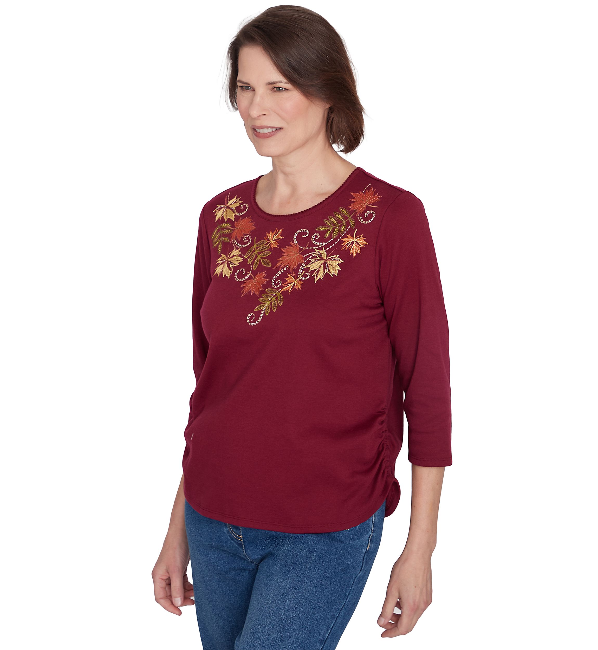 Petite Classics Falling Leaves Top