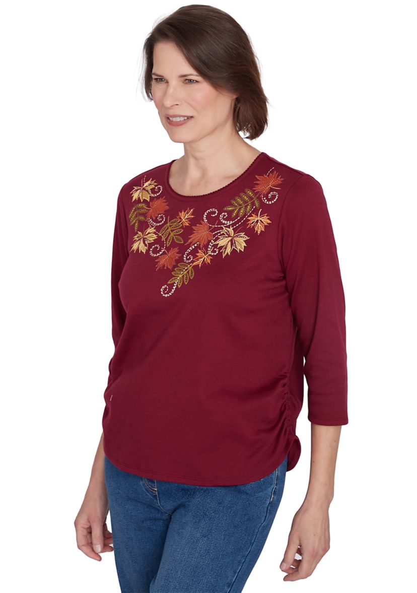 Petite Classics Falling Leaves Top