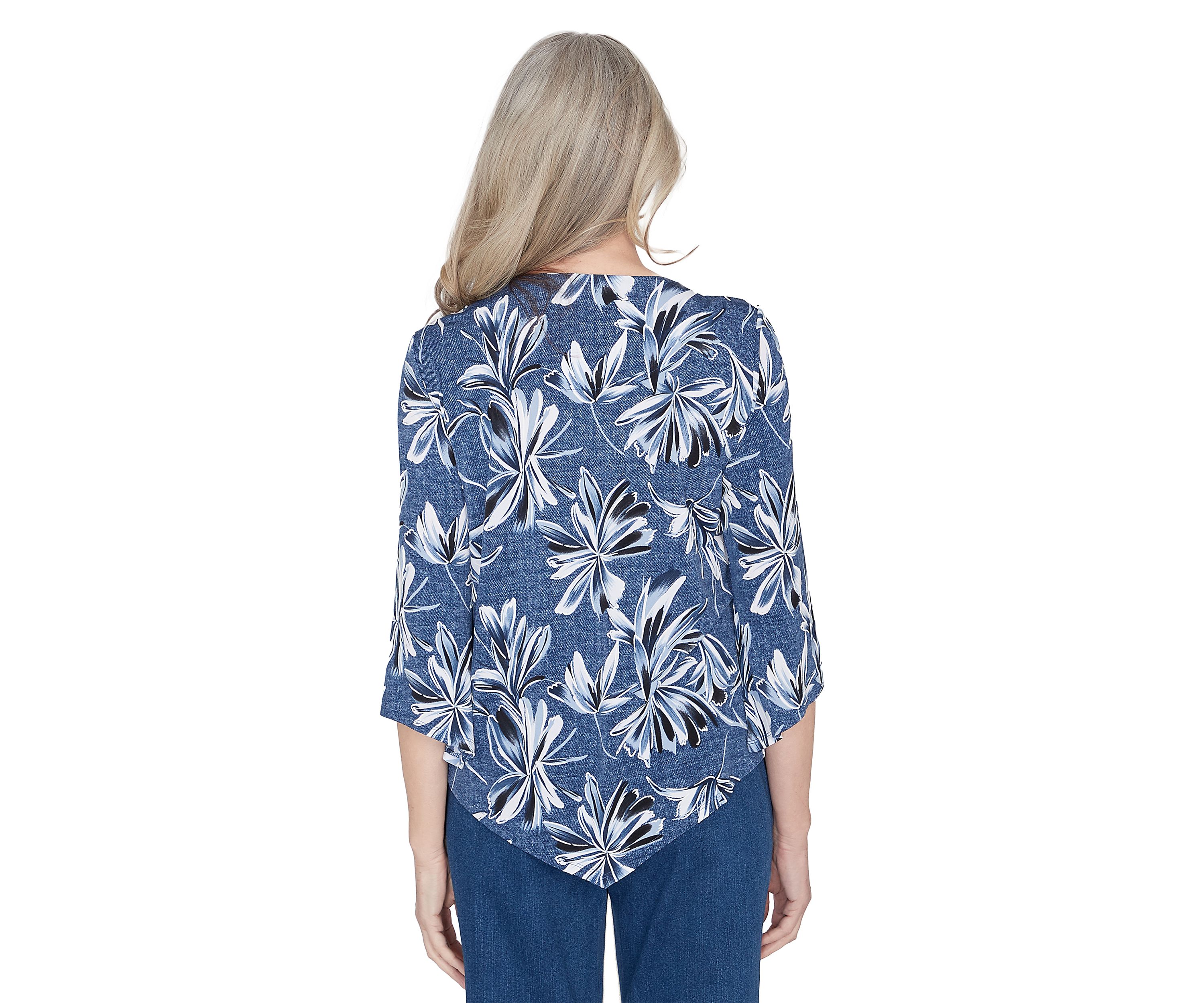 Petite Classics Flower Top