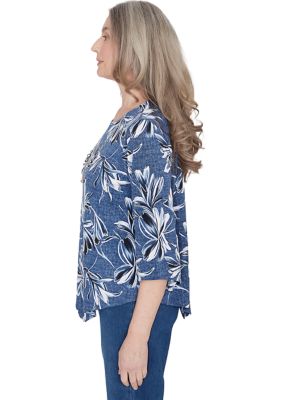 Petite Classics Flower Top