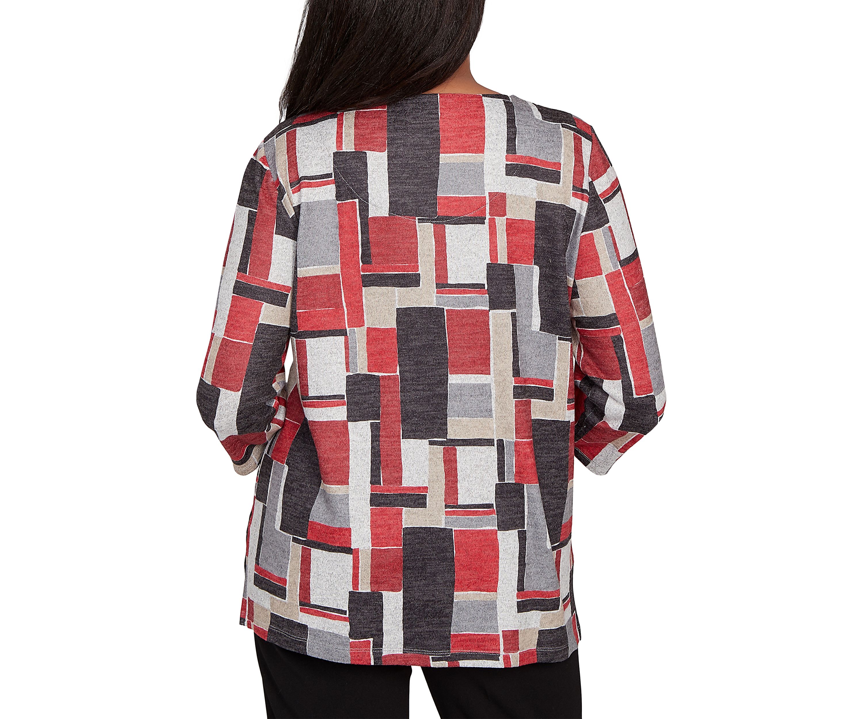 Womens  Classics Color Block Top