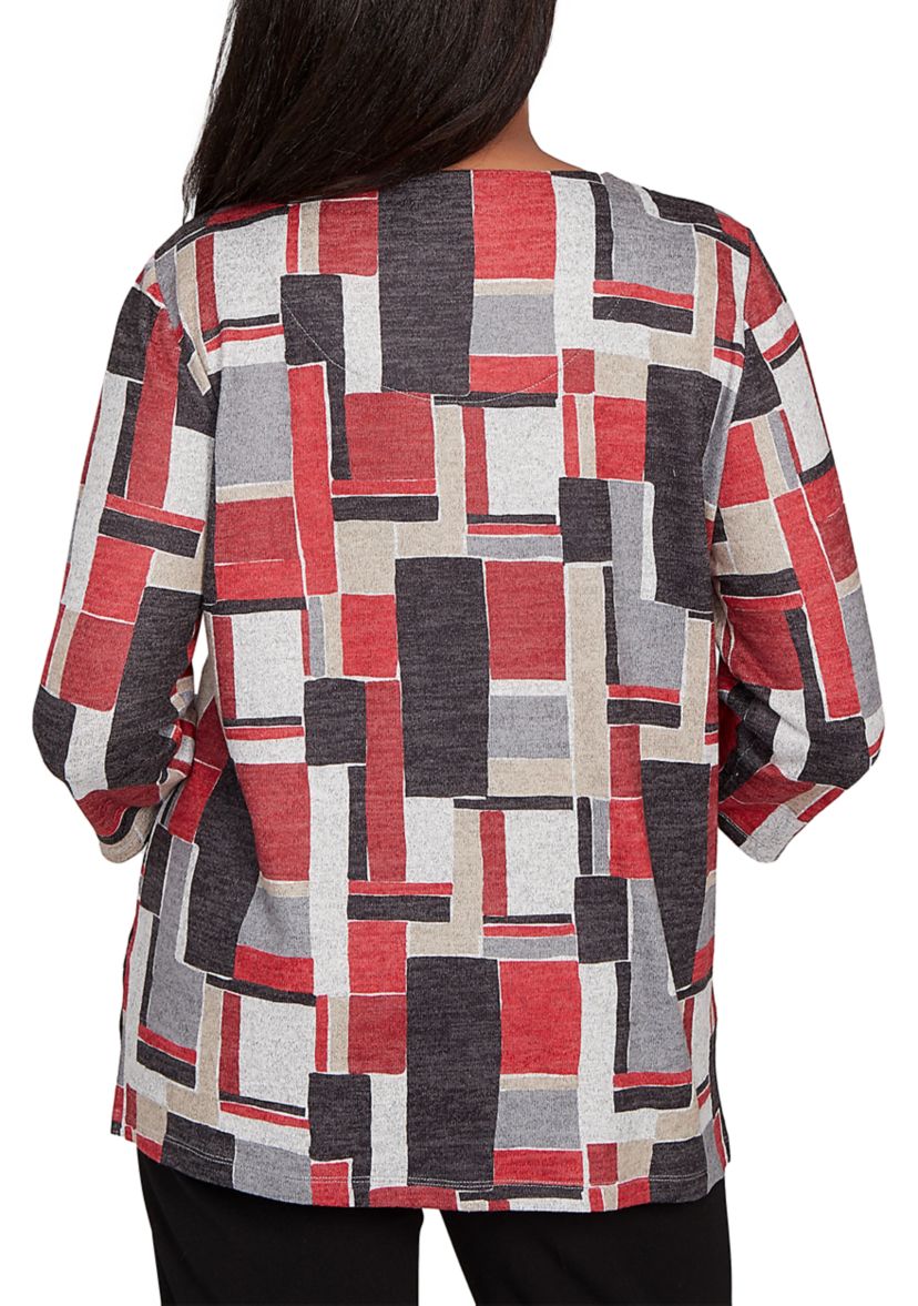 Womens  Classics Color Block Top