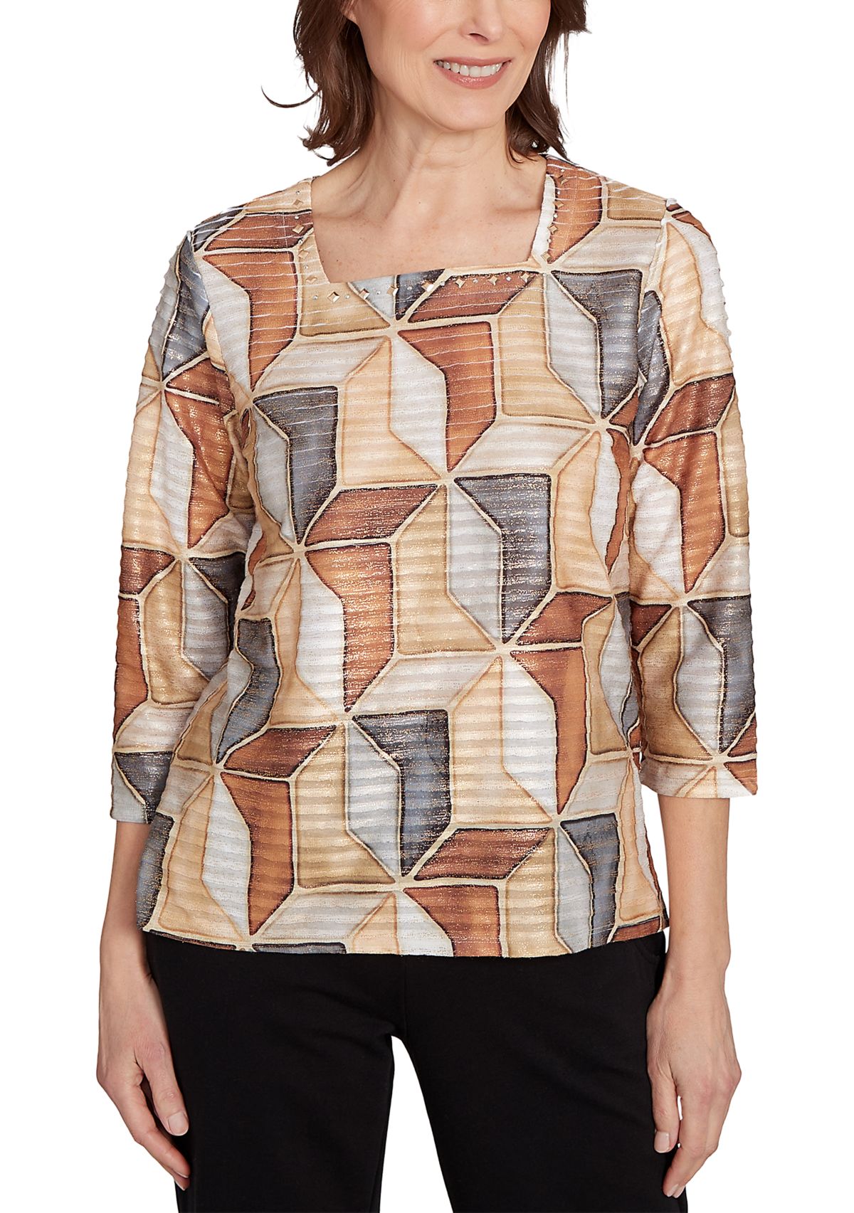 Womens Classics Stained Glass Top