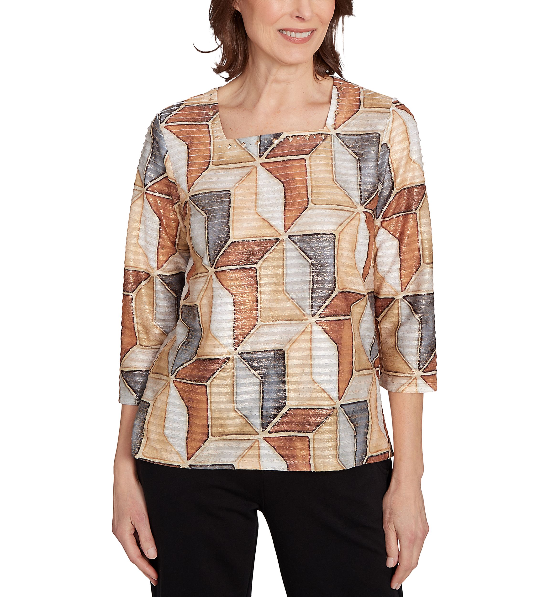 Womens Classics Stained Glass Top
