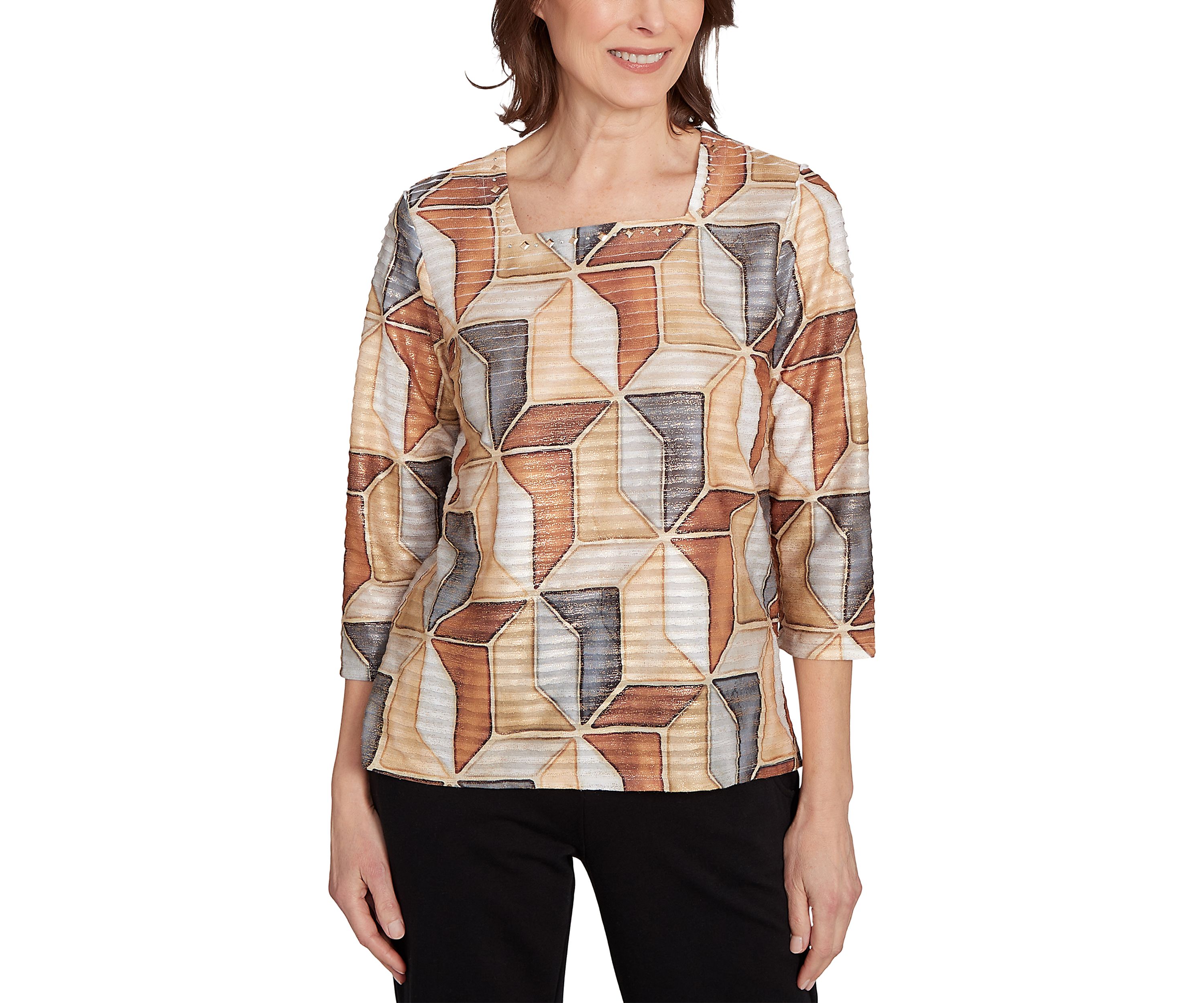 Womens Classics Stained Glass Top