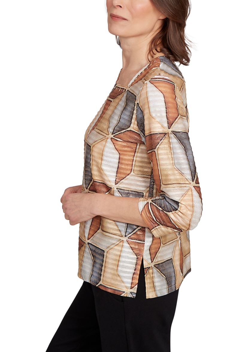Womens Classics Stained Glass Top