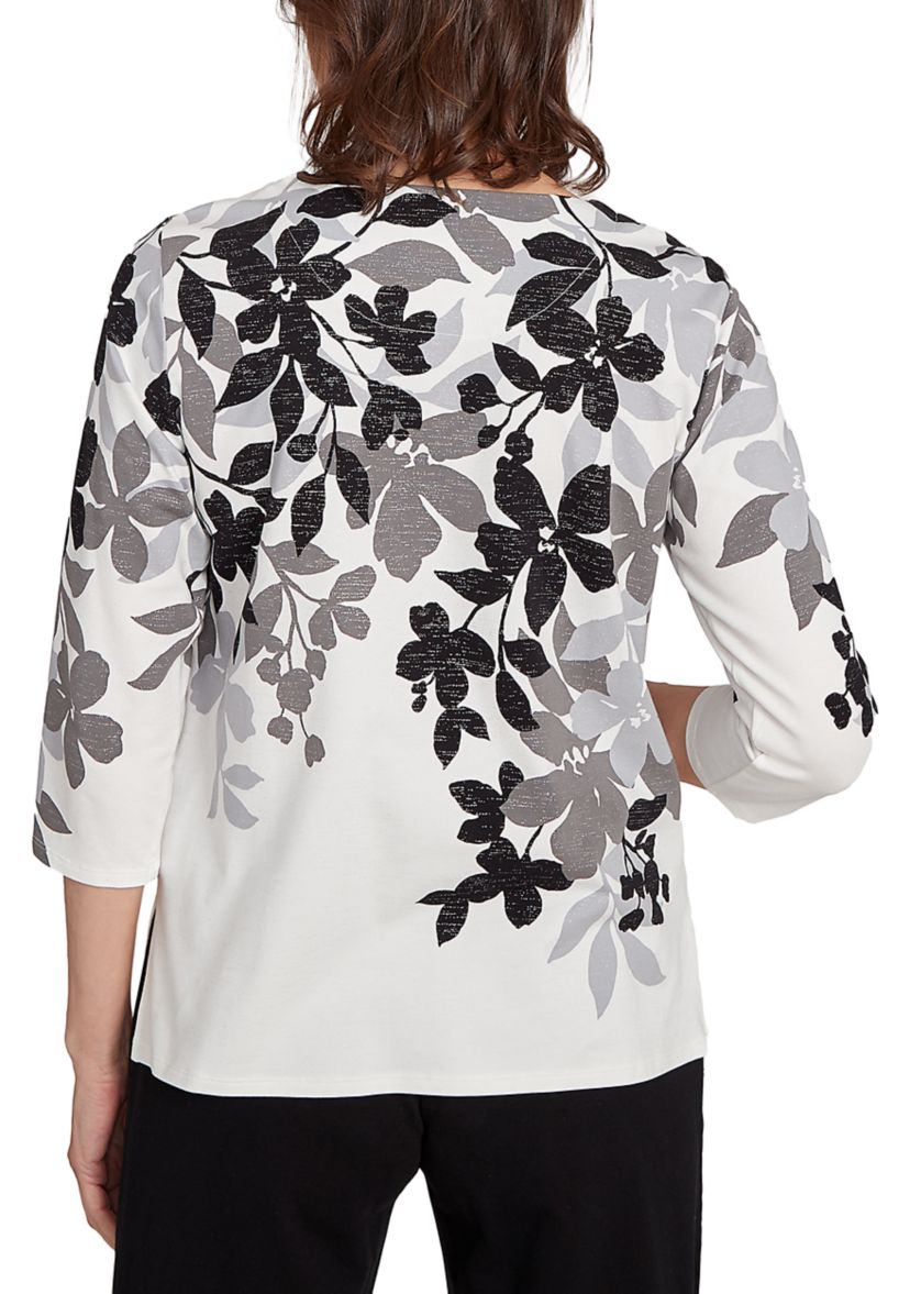 Missy Classics Shadow Leaf Top 