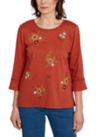 Womens  Classics Tossed Flowers Top
