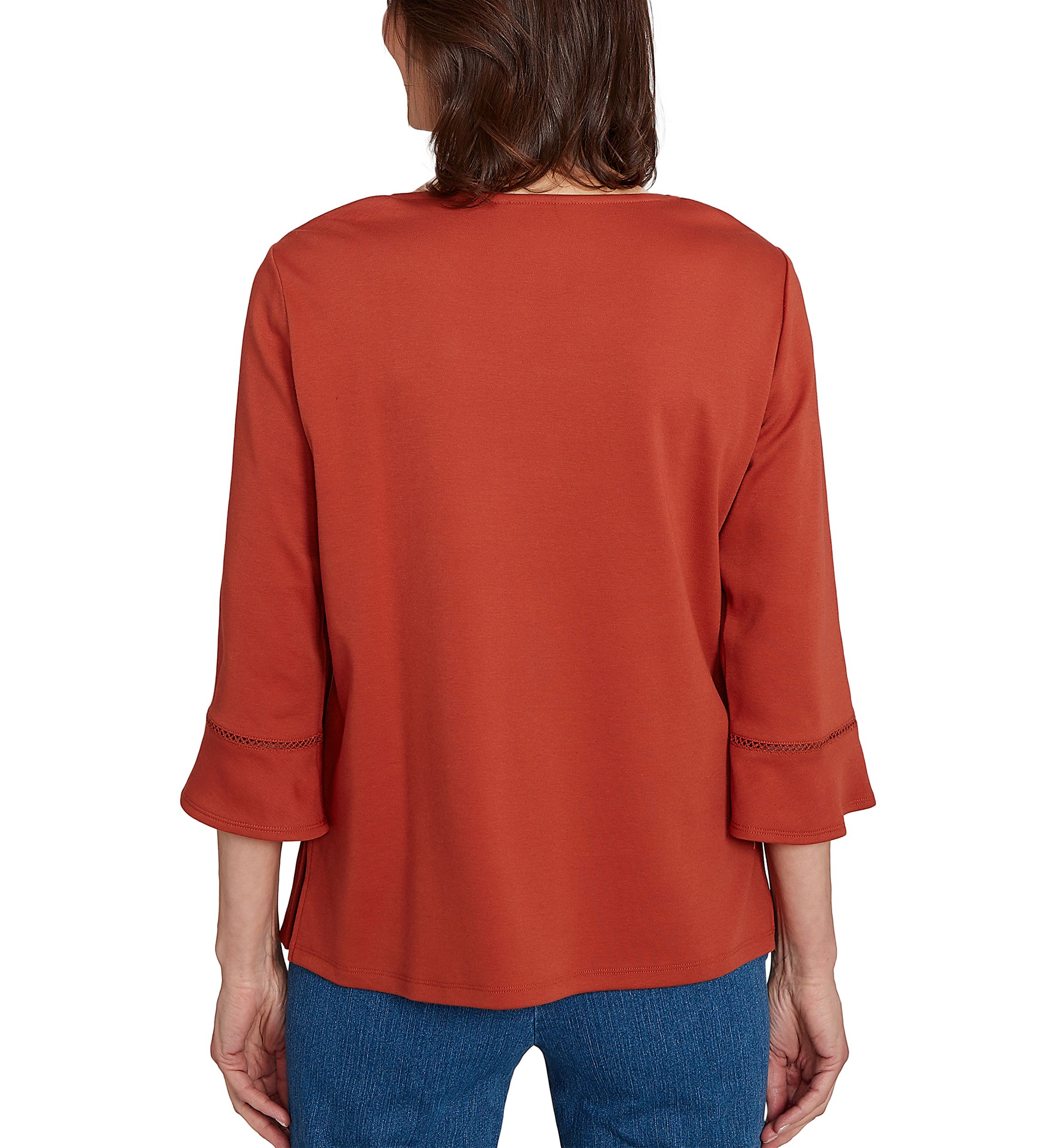 Womens  Classics Tossed Flowers Top