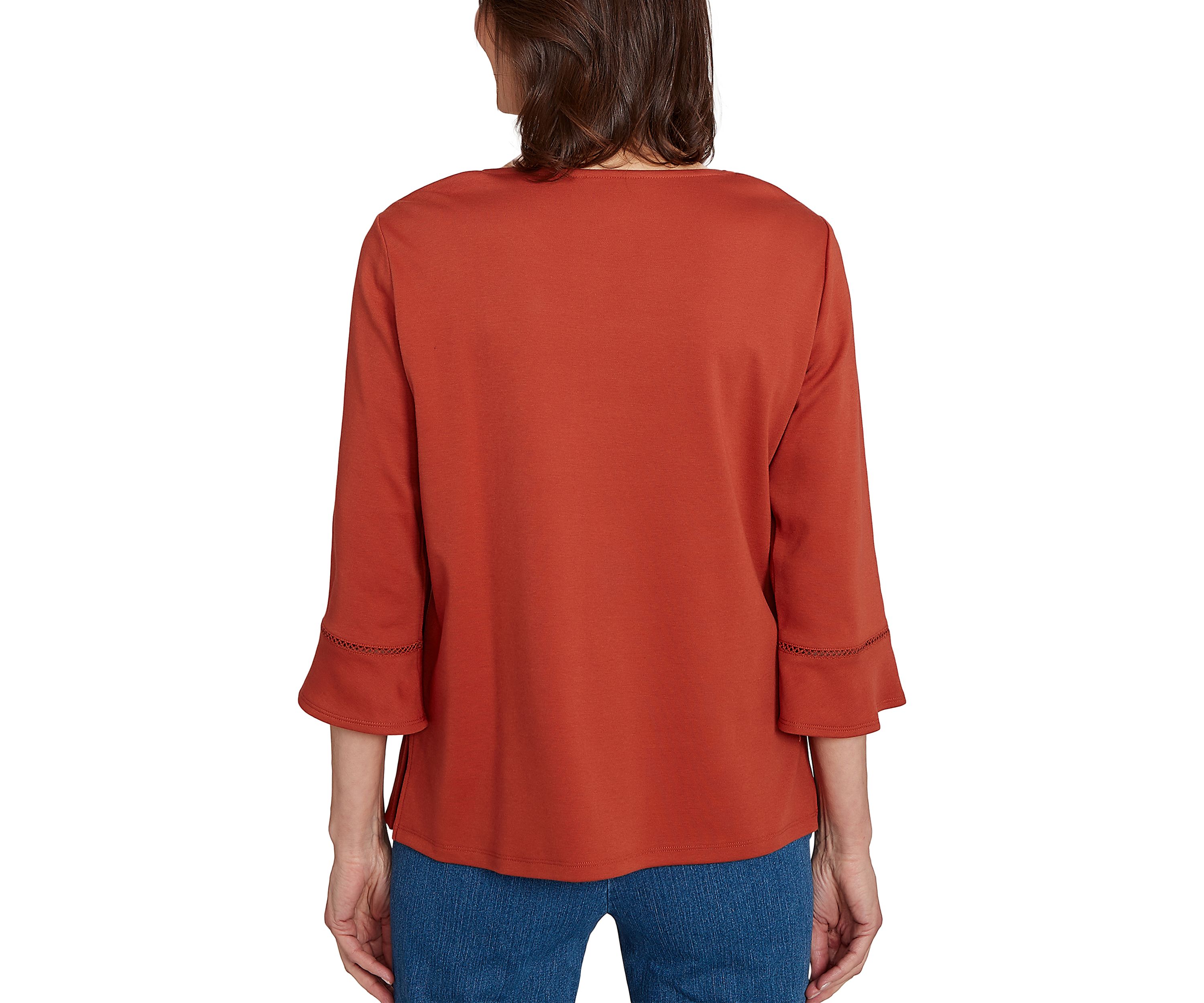 Womens  Classics Tossed Flowers Top