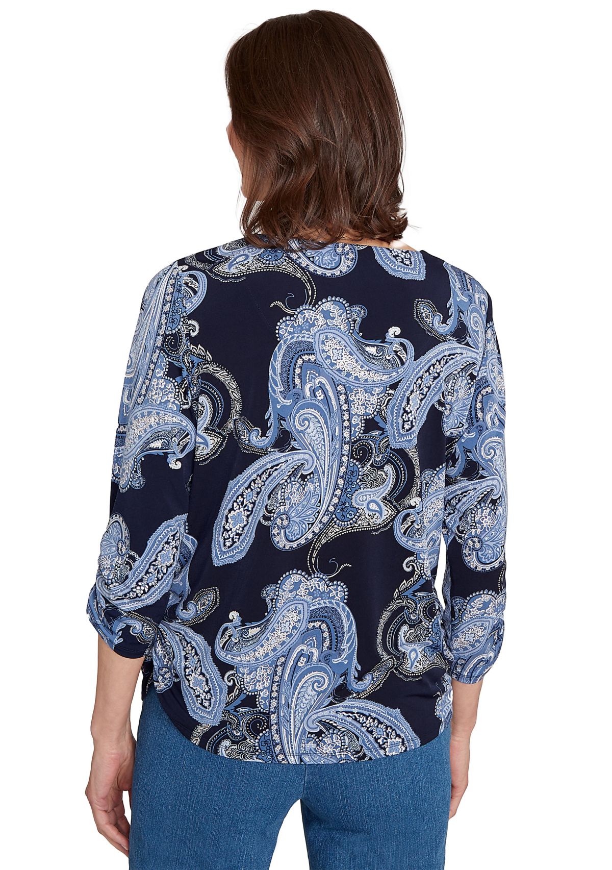 Womens Classics F5 Paisley with Gold Foil Top 