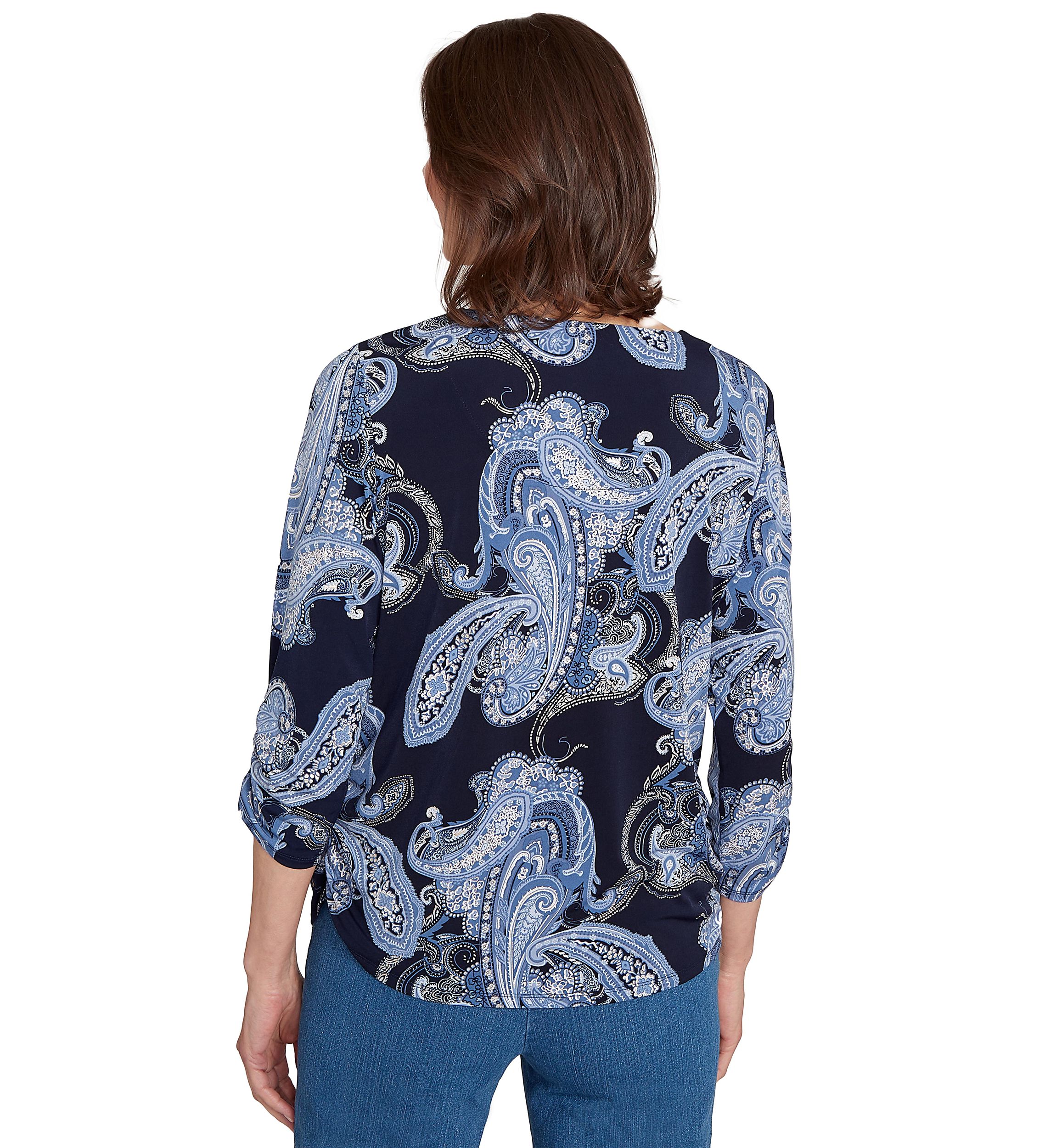 Womens Classics F5 Paisley with Gold Foil Top 