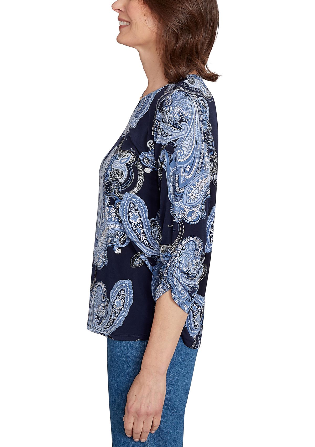 Womens Classics F5 Paisley with Gold Foil Top 