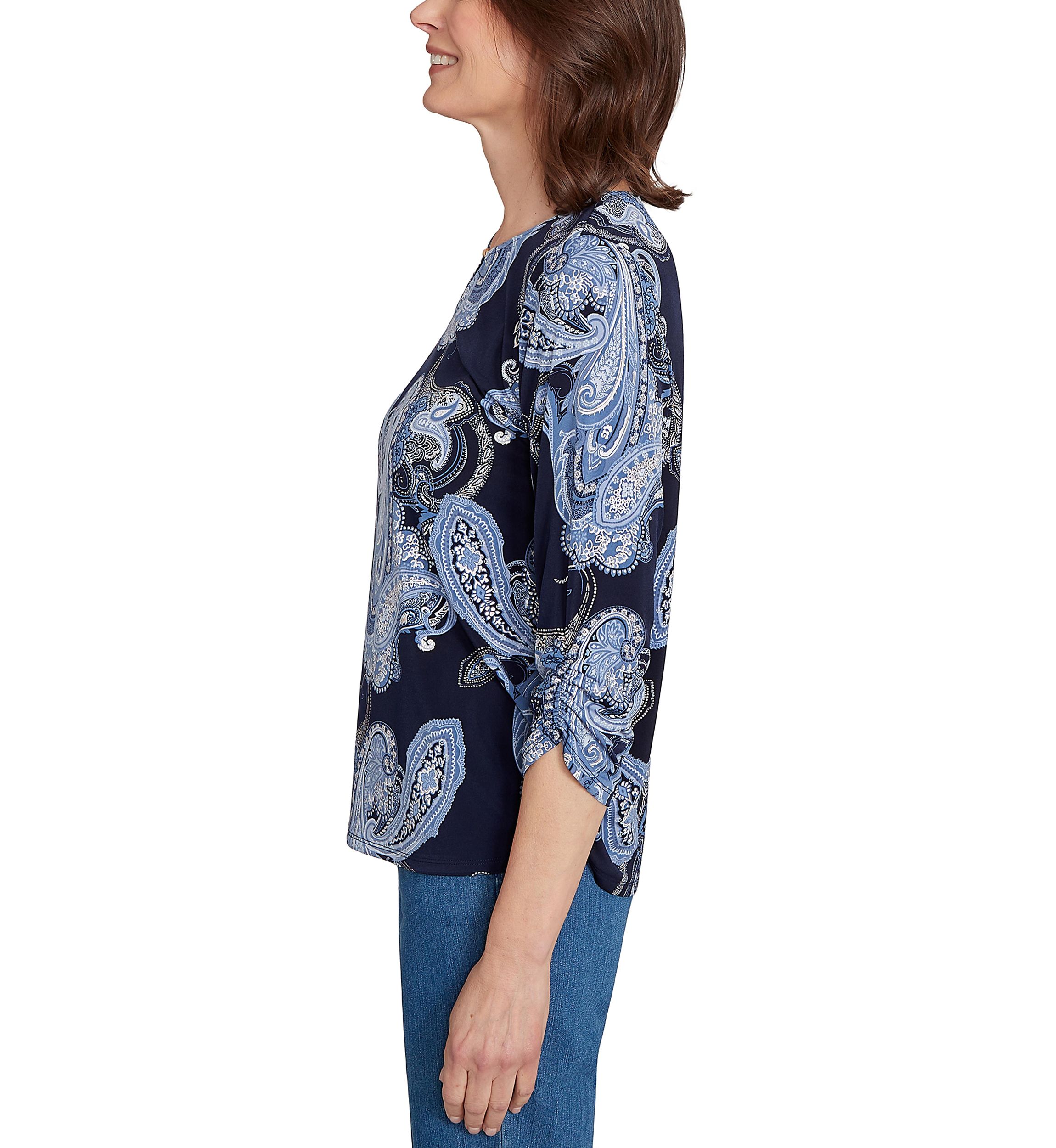 Womens Classics F5 Paisley with Gold Foil Top 