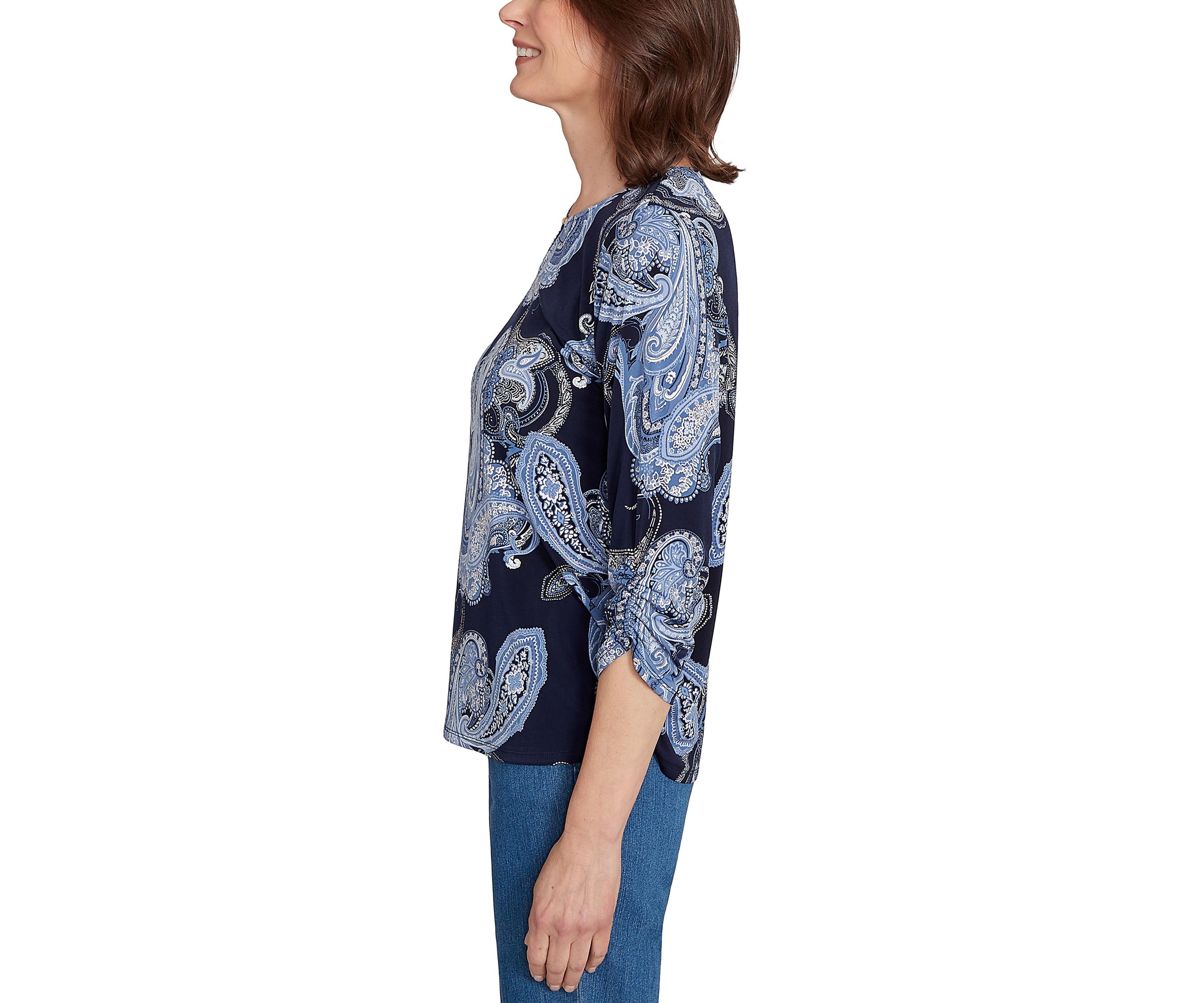 Womens Classics F5 Paisley with Gold Foil Top 