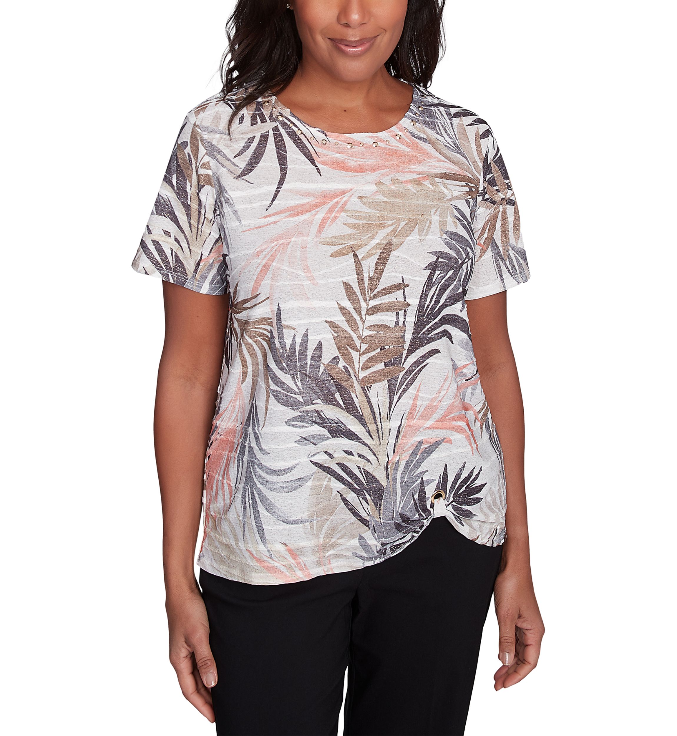 Petite Palm Leaves Top