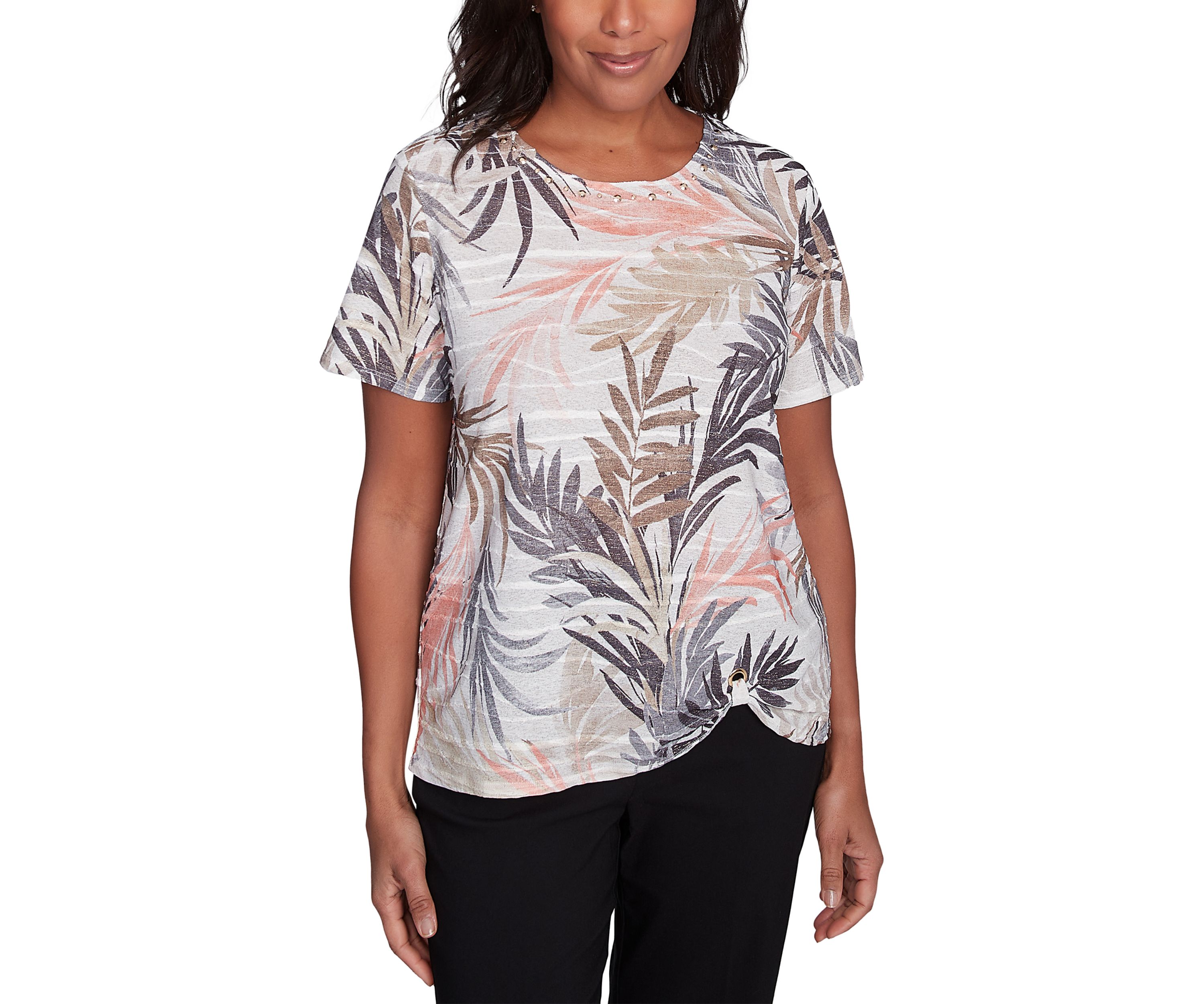 Petite Palm Leaves Top