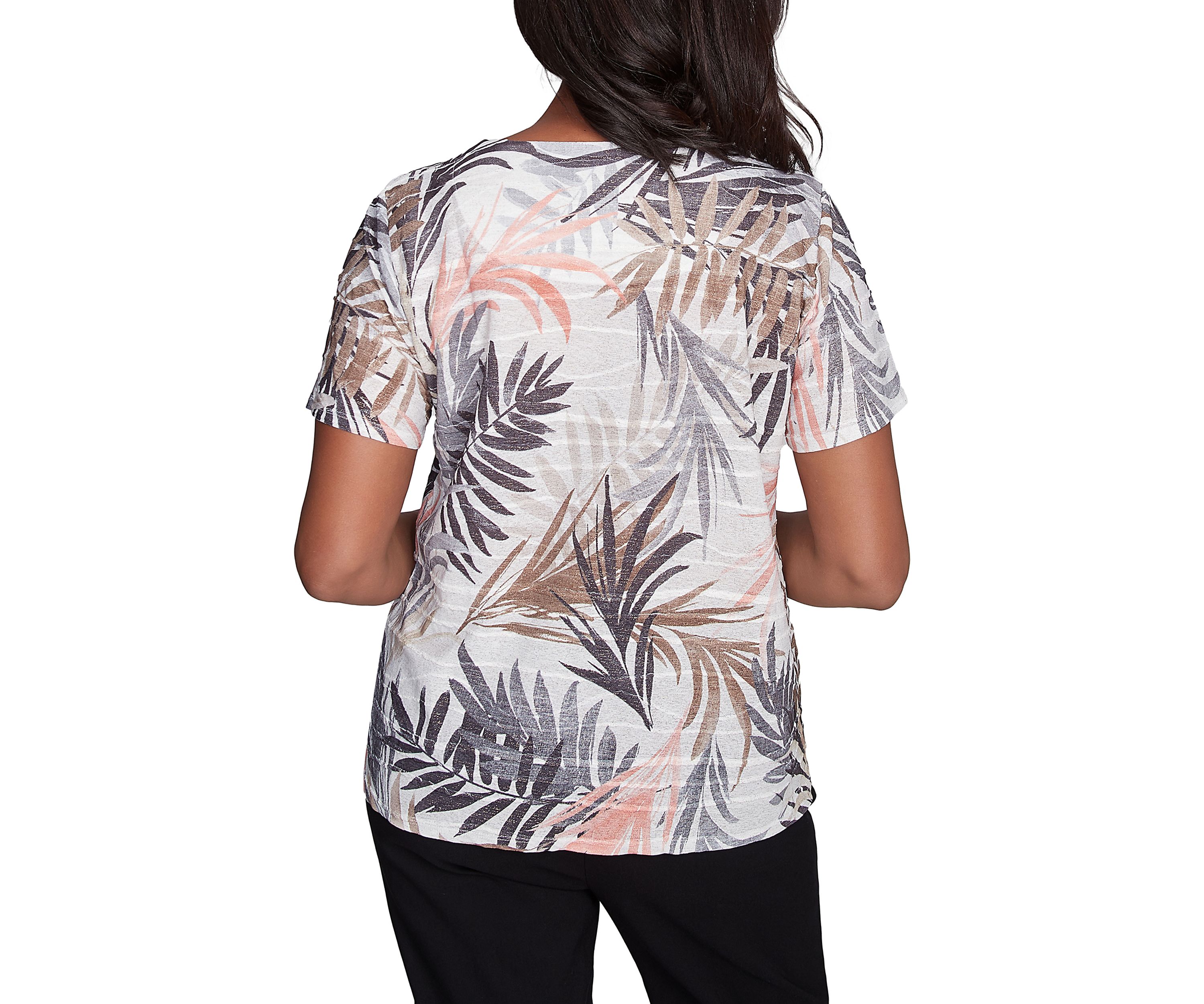 Petite Palm Leaves Top