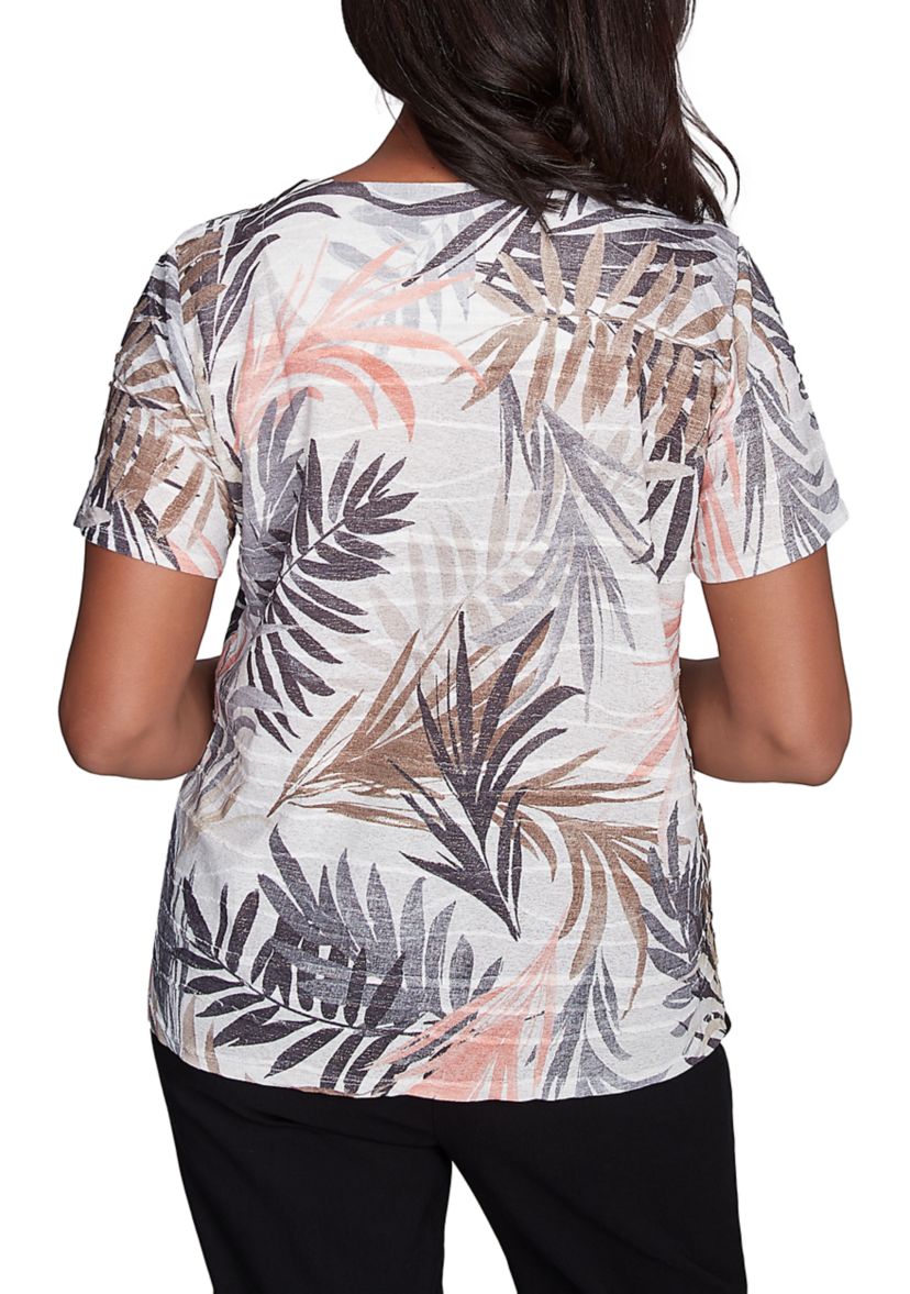Petite Palm Leaves Top