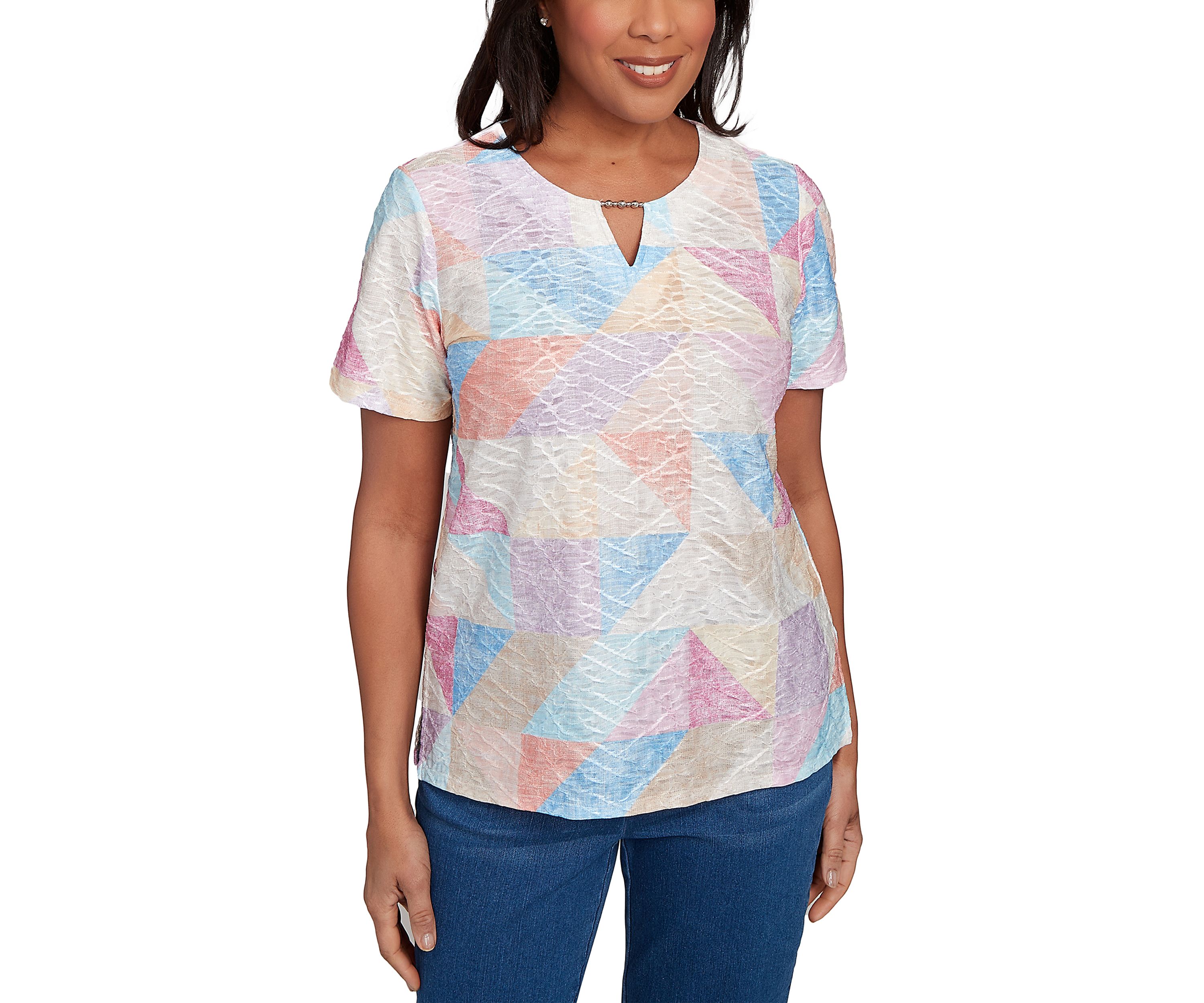 Petite Patchwork Top