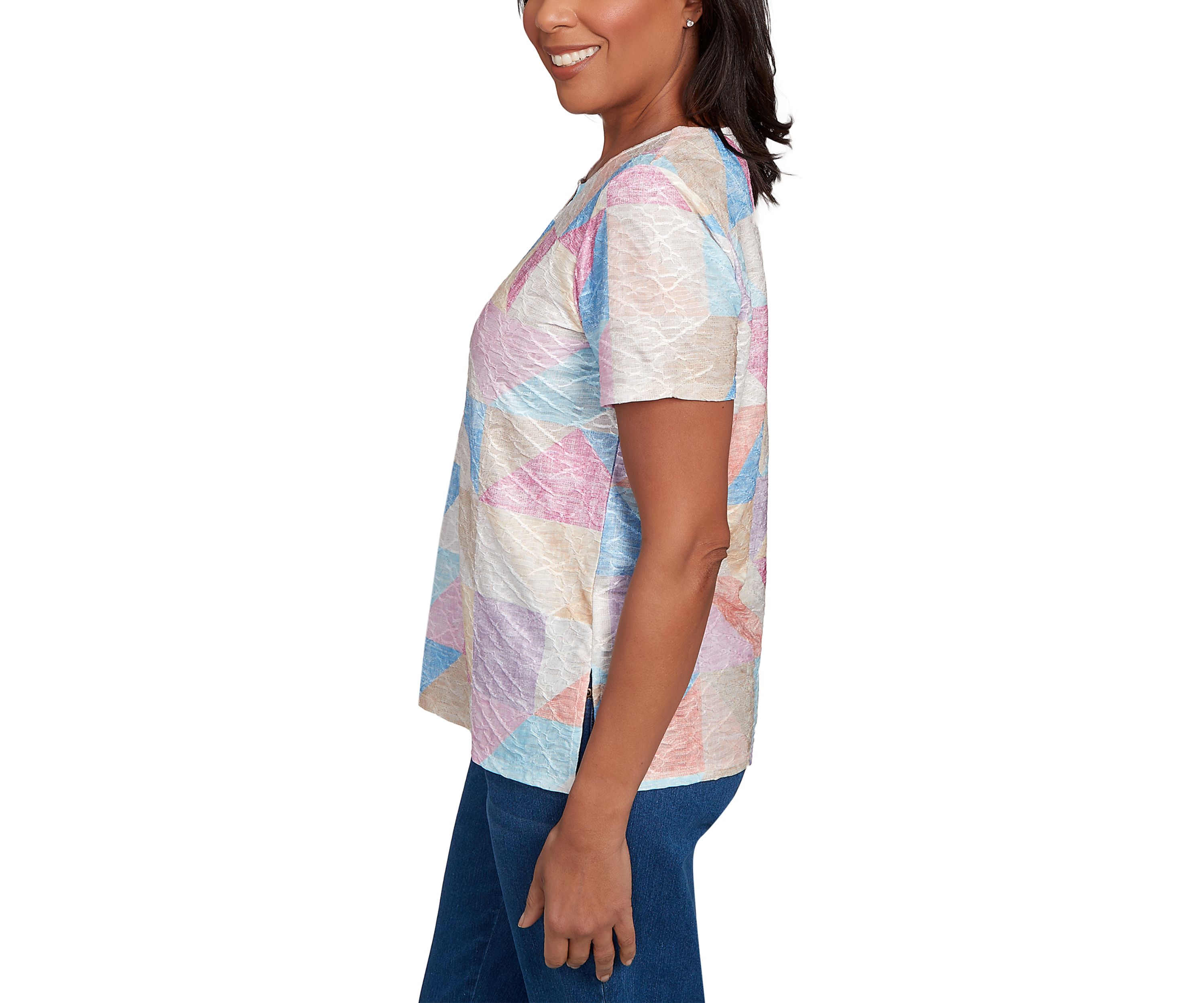 Petite Patchwork Top