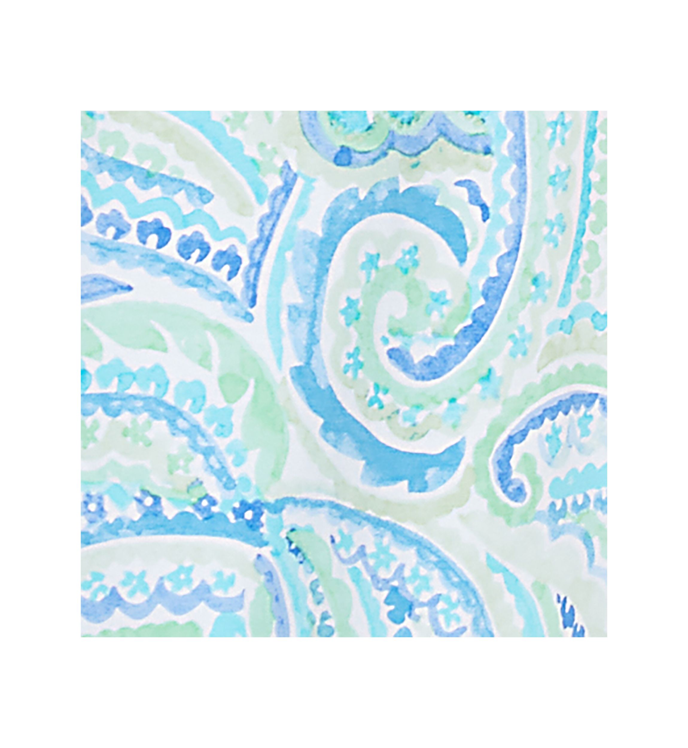 Petite Key Items Paisley Top 