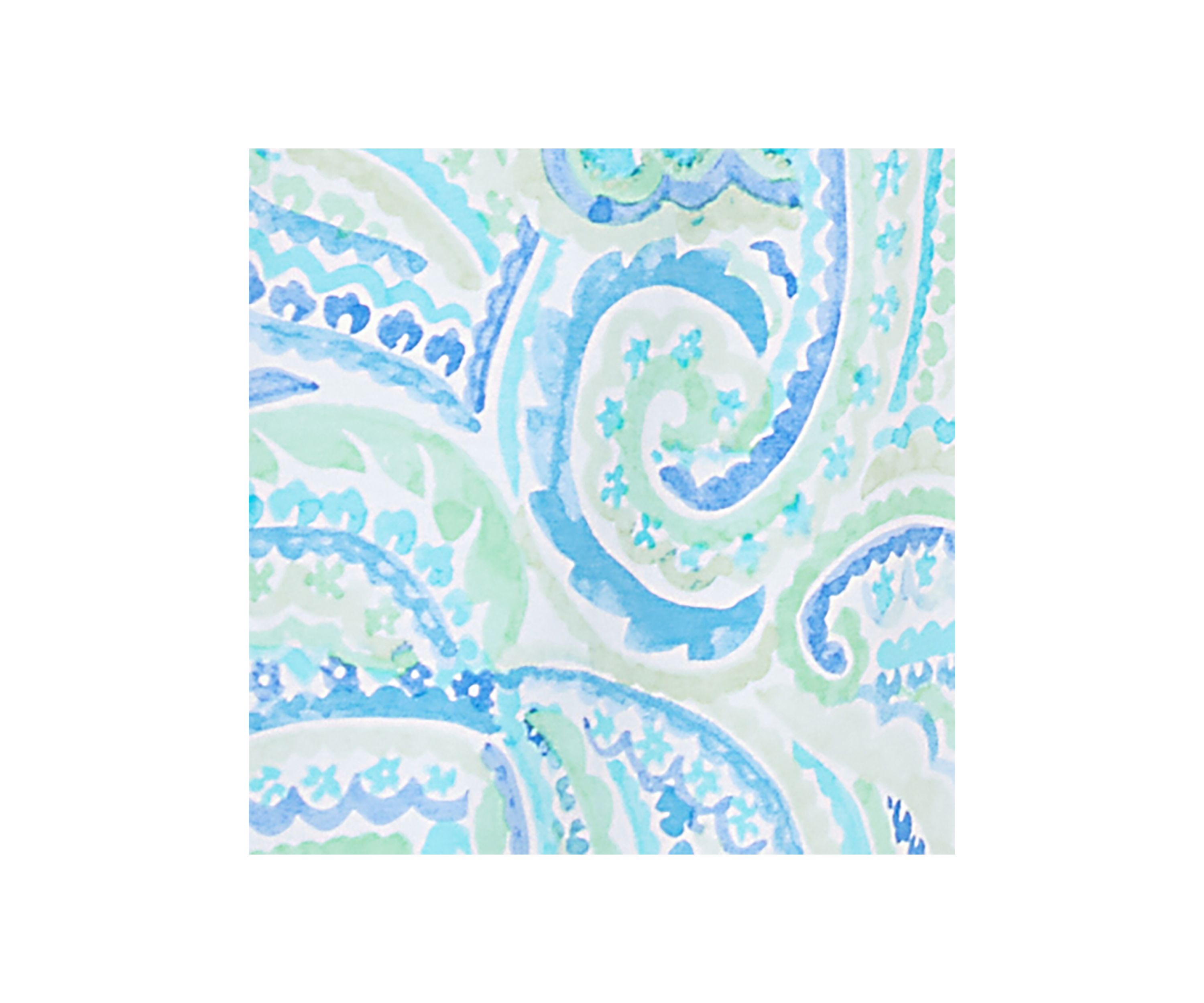 Petite Key Items Paisley Top 
