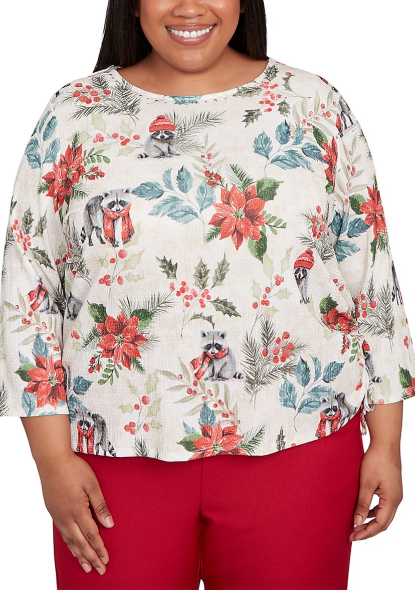 Plus Size Classics Raccoons T-Shirt 