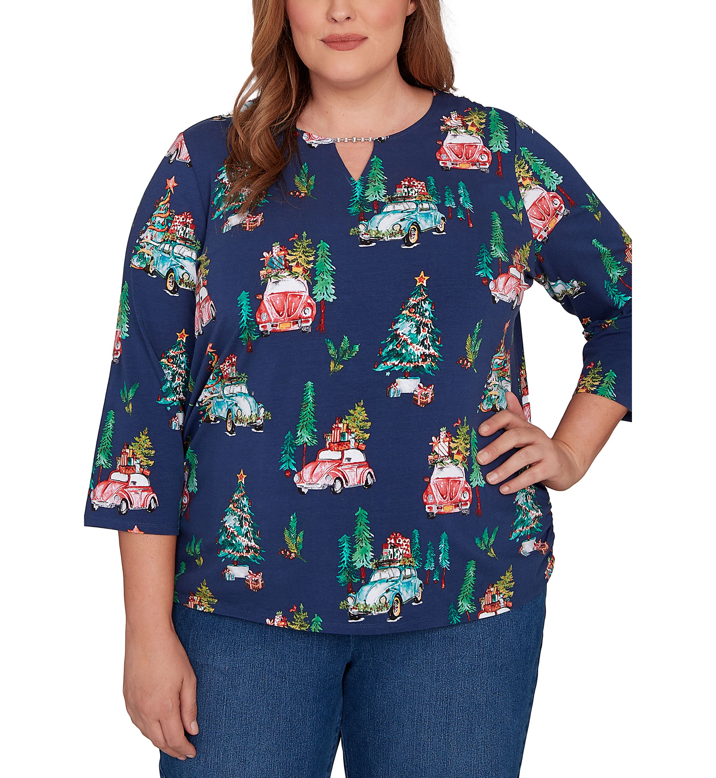Plus Size Classics_F5 Car & Christmas Tree