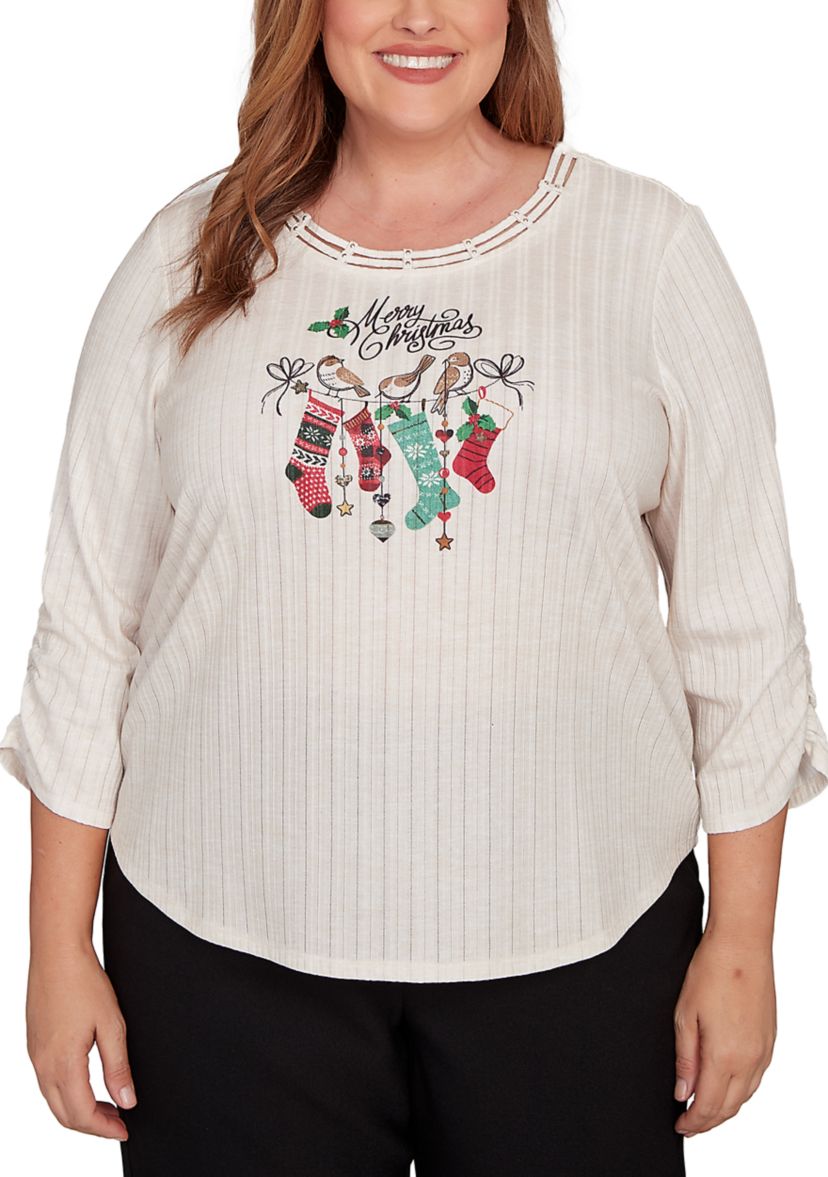 Plus Size Classics Stockings Top 