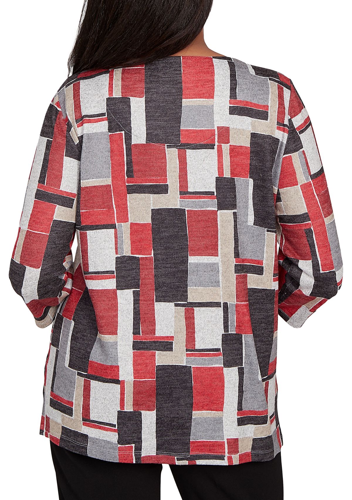 Petite Classics Color Block Top 