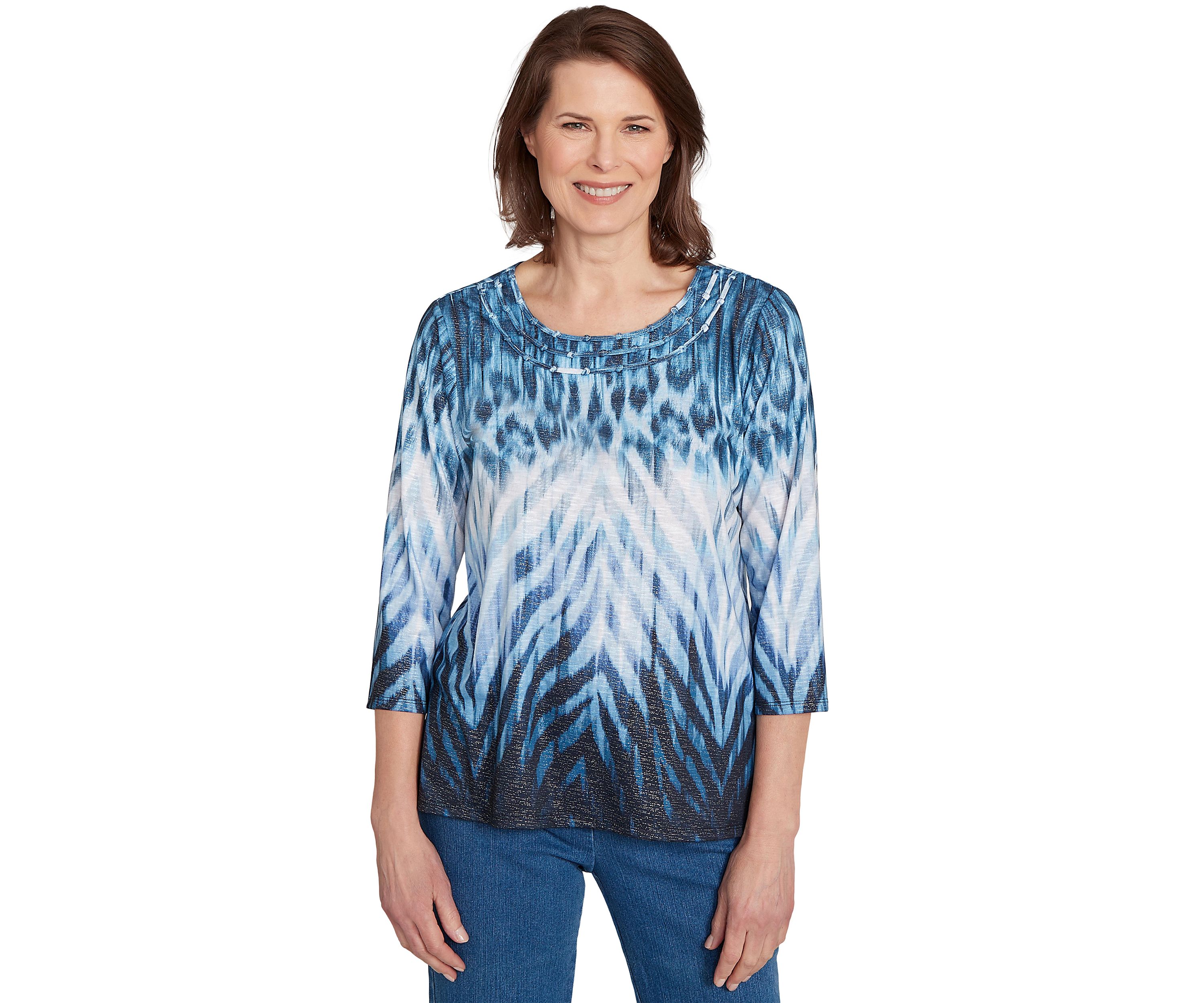 Petite Classics Ombre Skin Top 