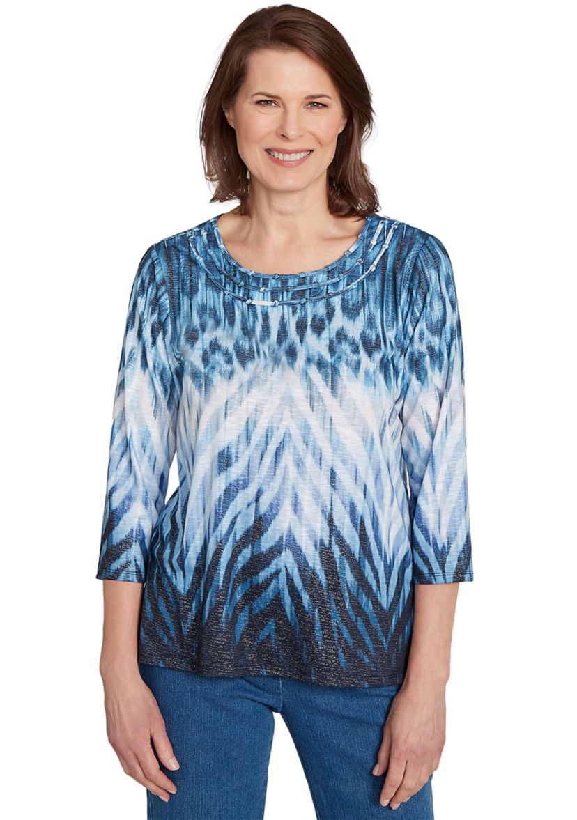 Petite Classics Ombre Skin Top 