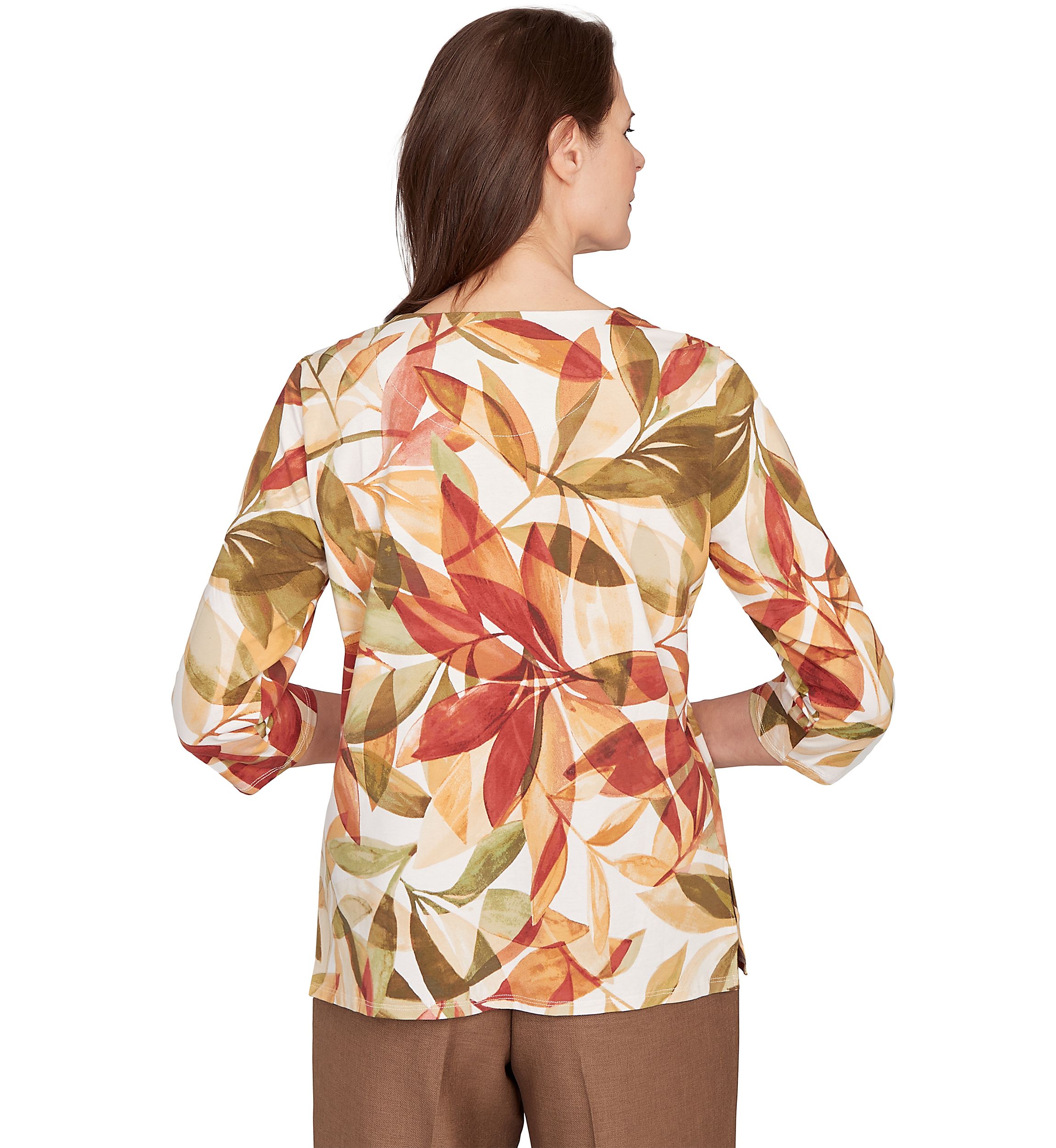 Womens Key Items Leaves Top 