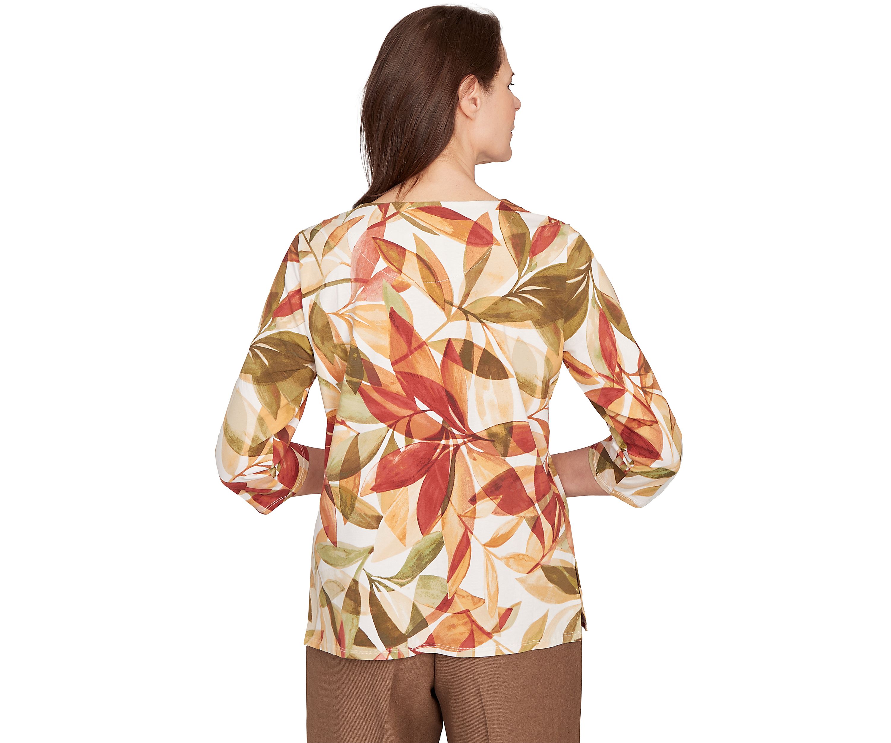 Womens Key Items Leaves Top 