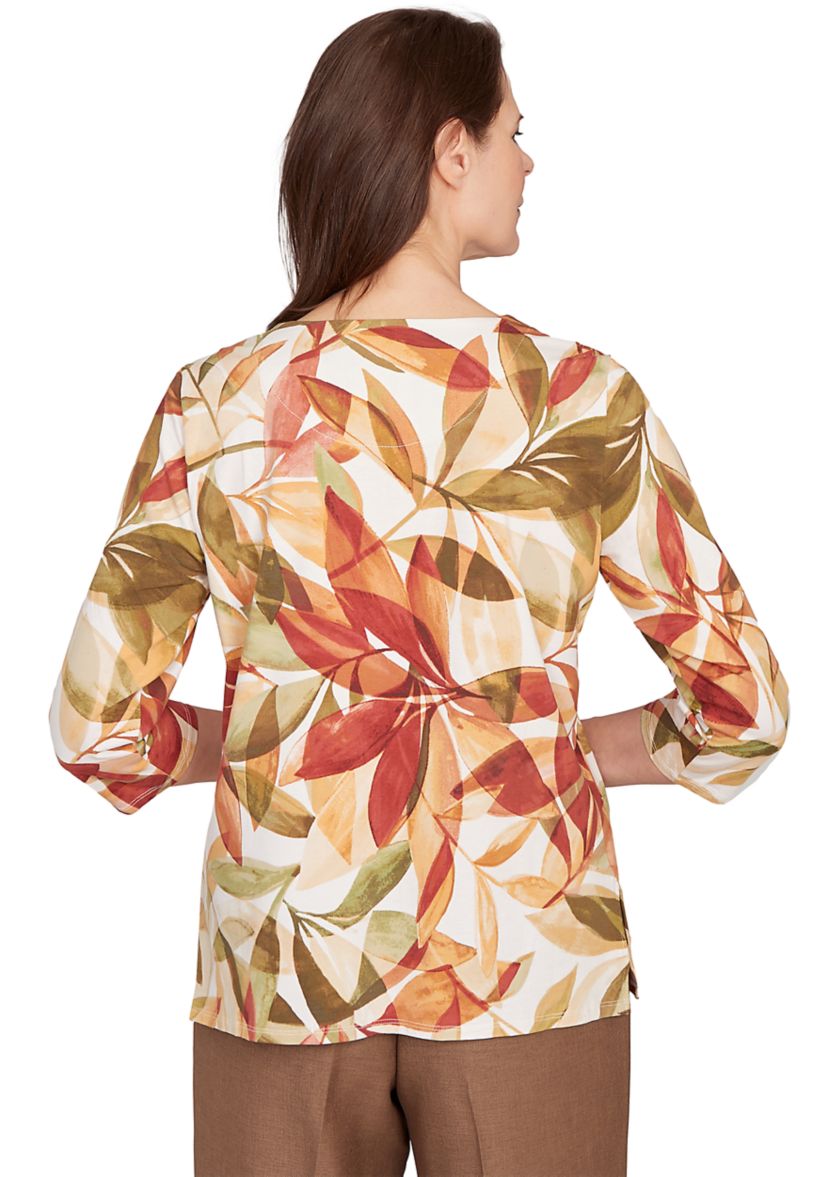 Womens Key Items Leaves Top 