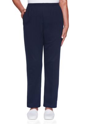 Alfred Dunner Plus Size Classics French Terry Pants- Average | belk