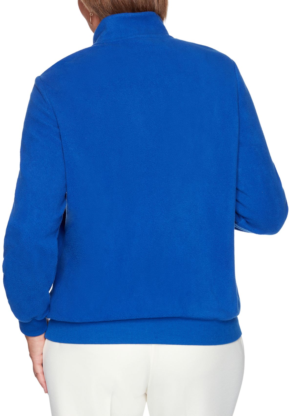 Plus Size Classics Scenic Christmas Pullover Top 